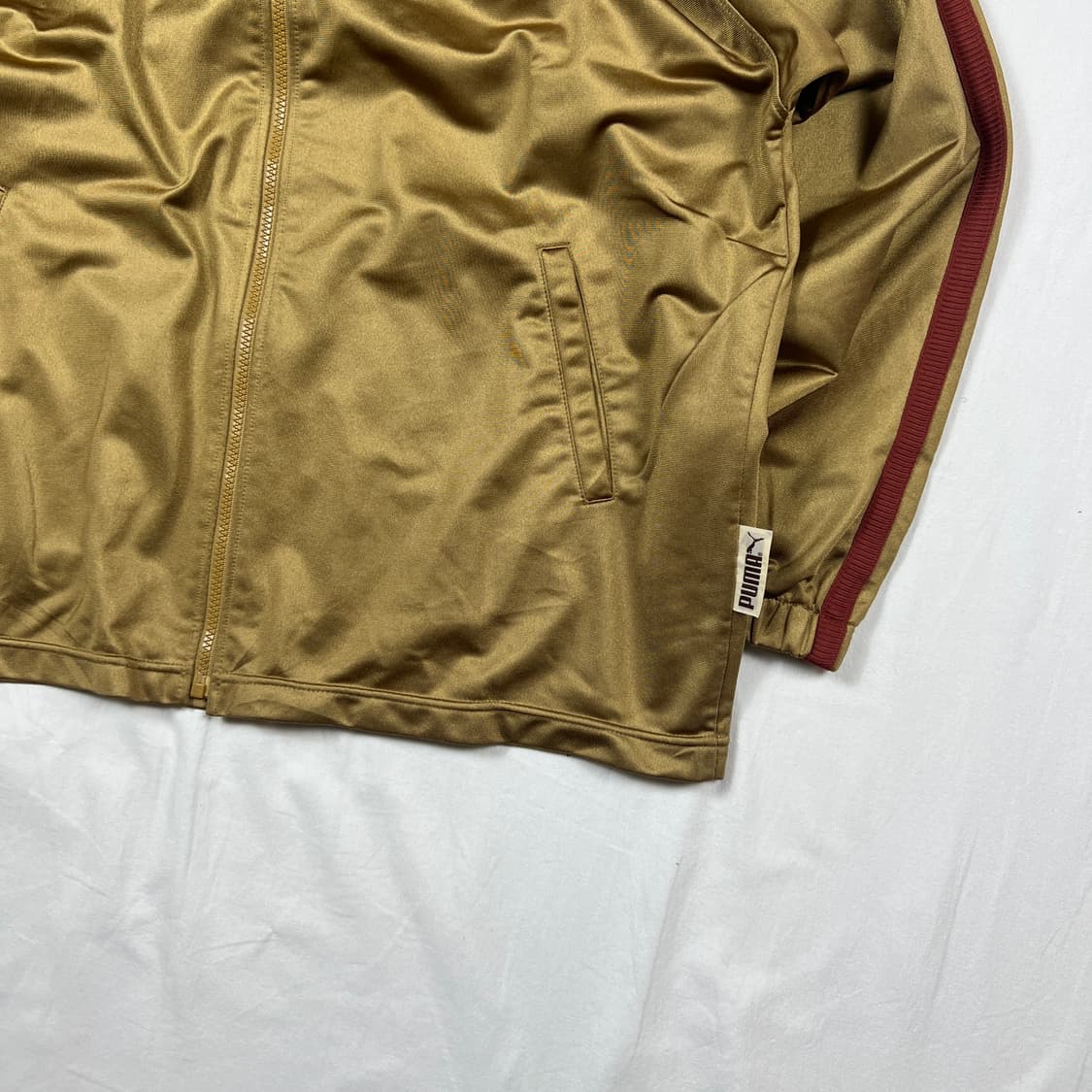 90‘s 푸마 puma 로고 집업 저지 트랙자켓 상품이미지4