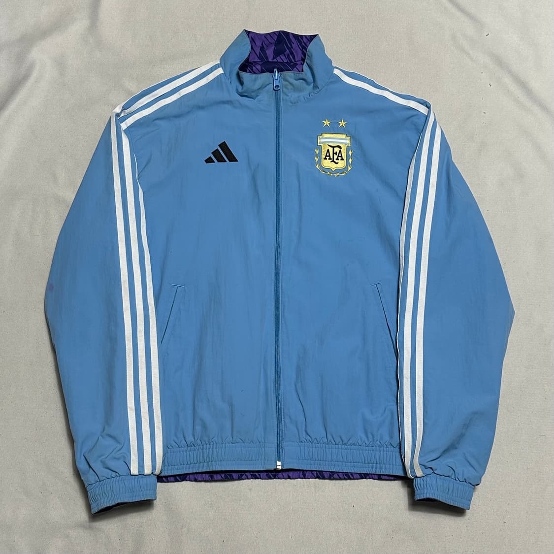 M 아디다스 아르헨티나 리버시블 앤섬 자켓 상품이미지2