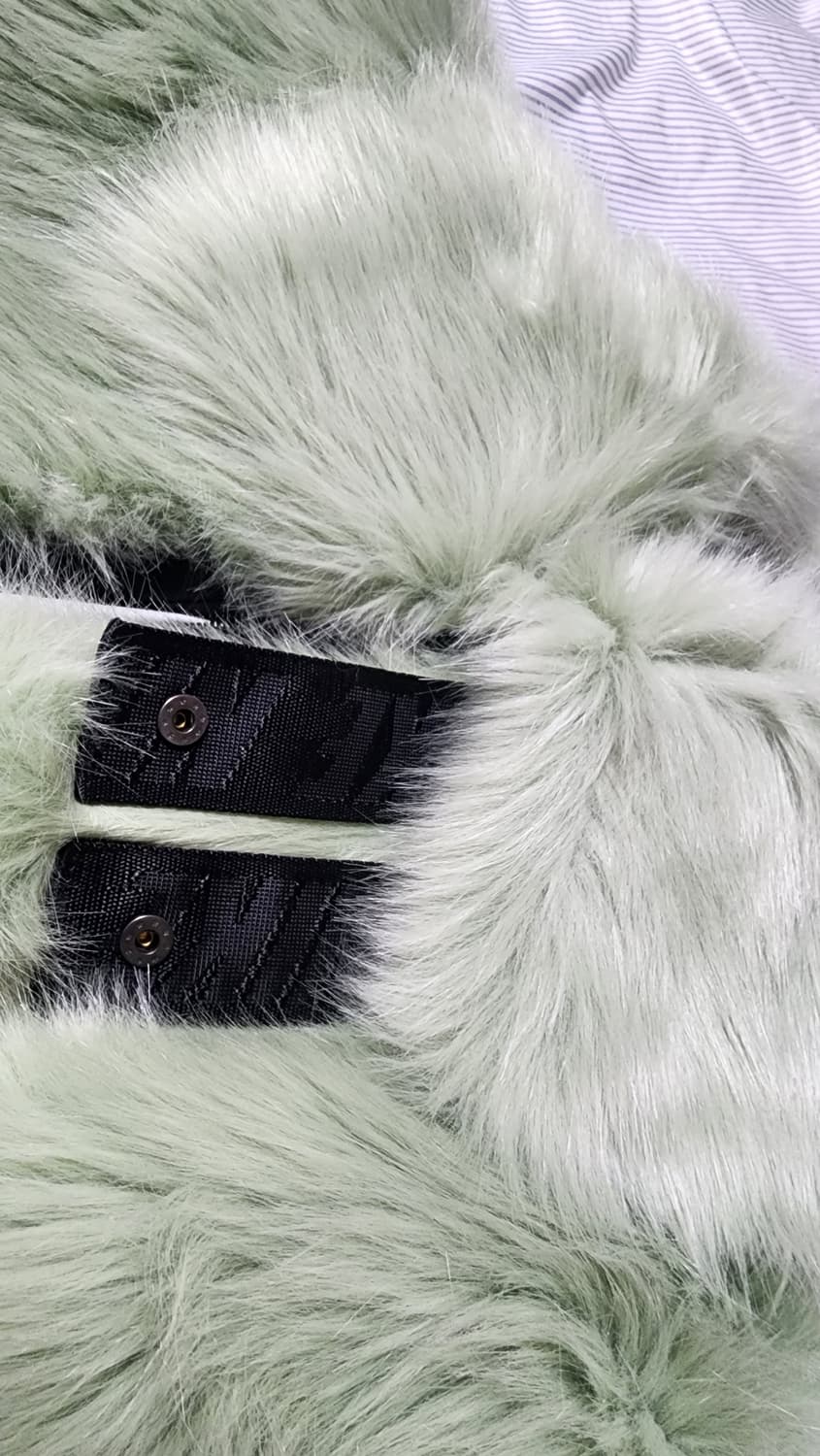 앰부쉬 X 나이키 리버시블 퍼 자켓 [XL/민트] 상품이미지5