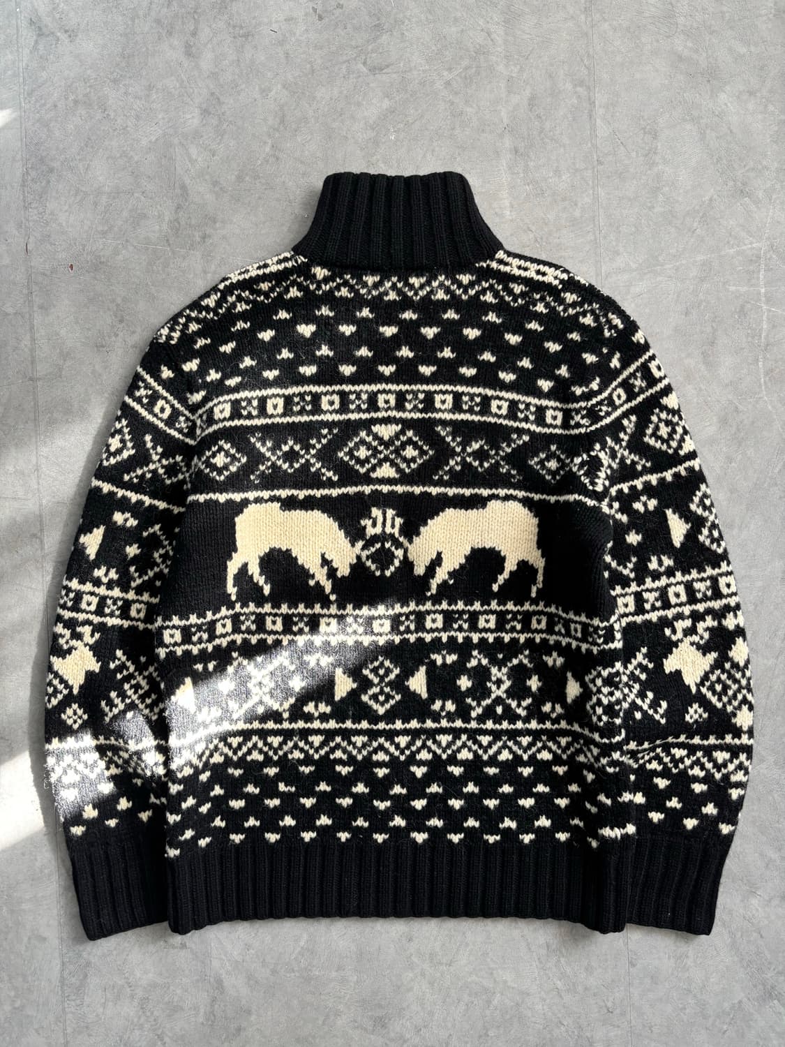 폴로 진스 헤비 울 노르딕 하프 집업 상품이미지10