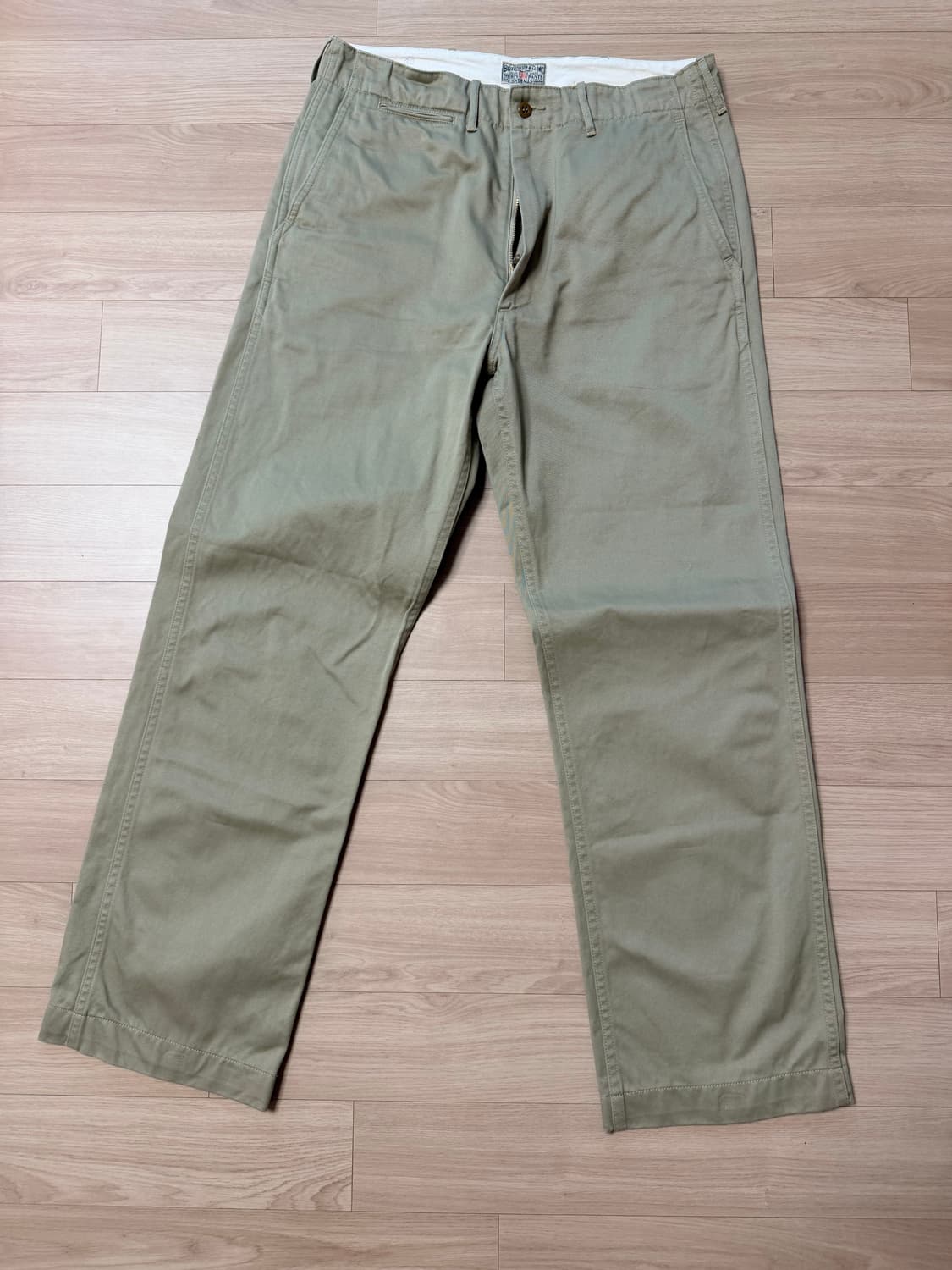 [33] 버즈릭슨 오리지널 스펙 치노 카키 상품이미지1