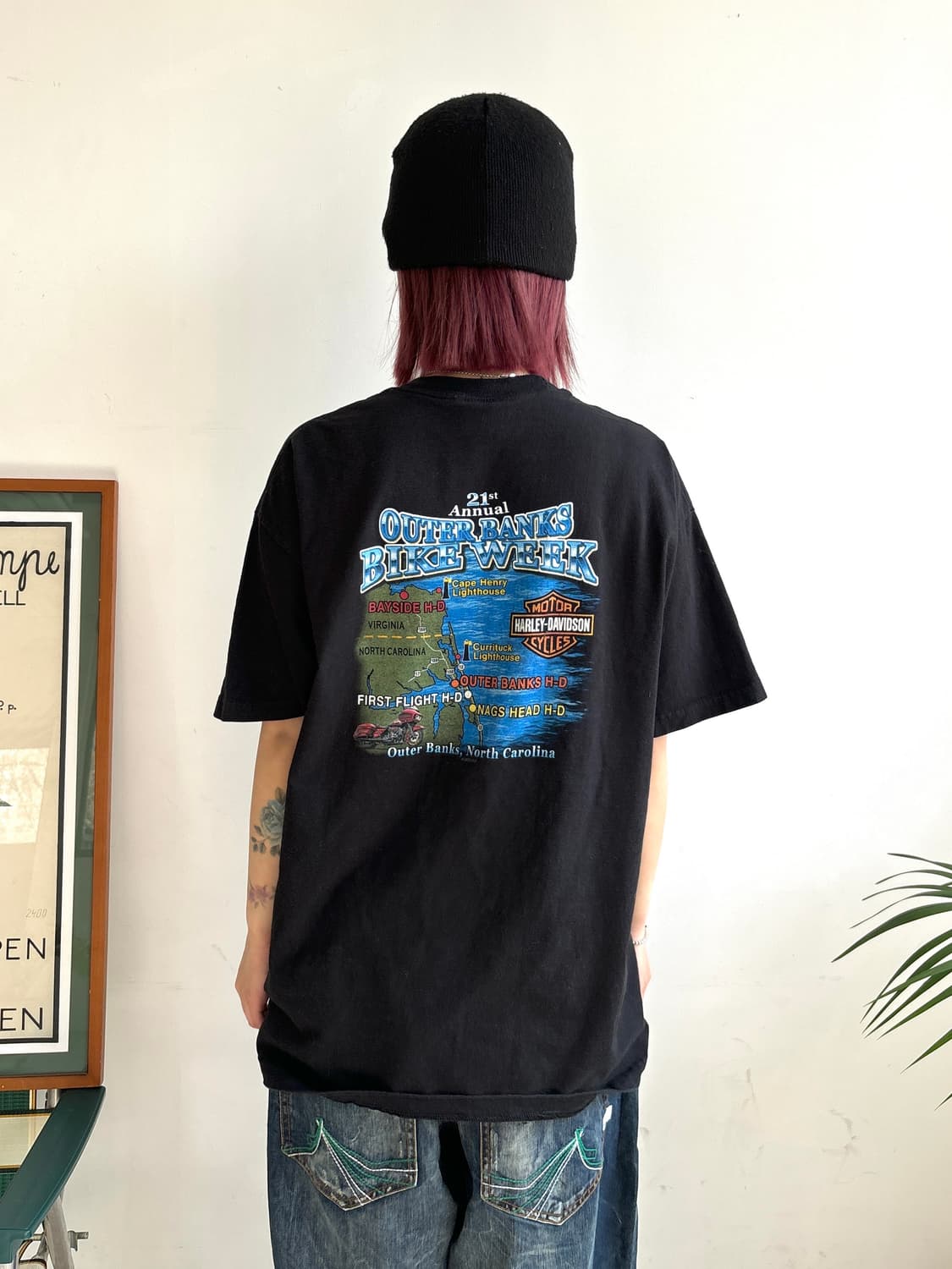 90’s Harley-Davidson 반팔 티셔츠 상품이미지1