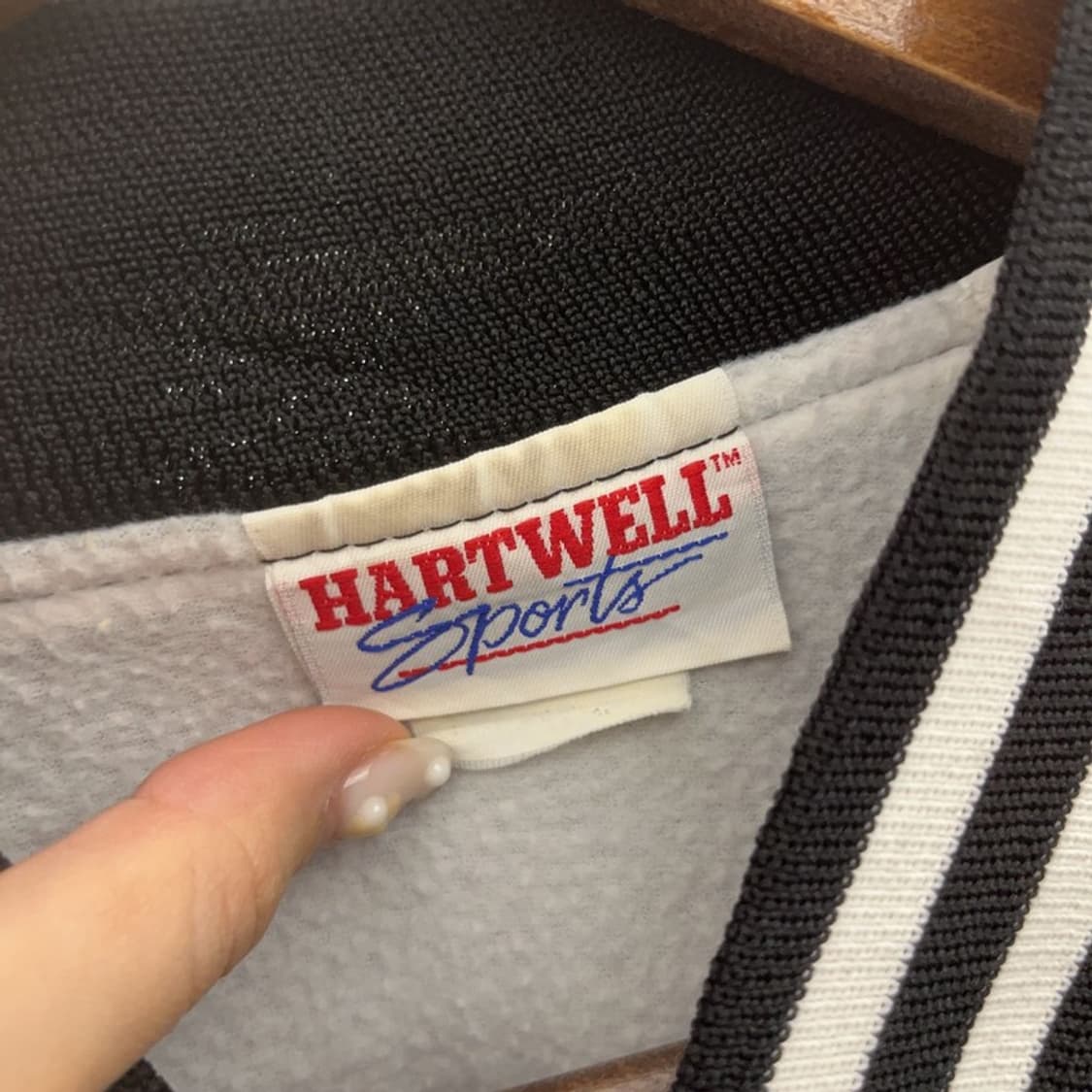 HARTWELL 재팬 빈티지 백프린팅 바시티자켓 105 C06325 상품이미지4