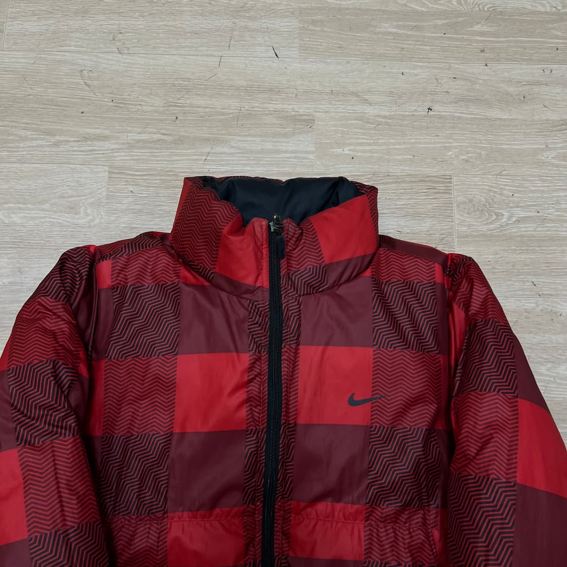 나이키 덕다운 리버시블 스탠드넥 푸퍼패딩 점퍼 [레드] M/95 상품이미지6