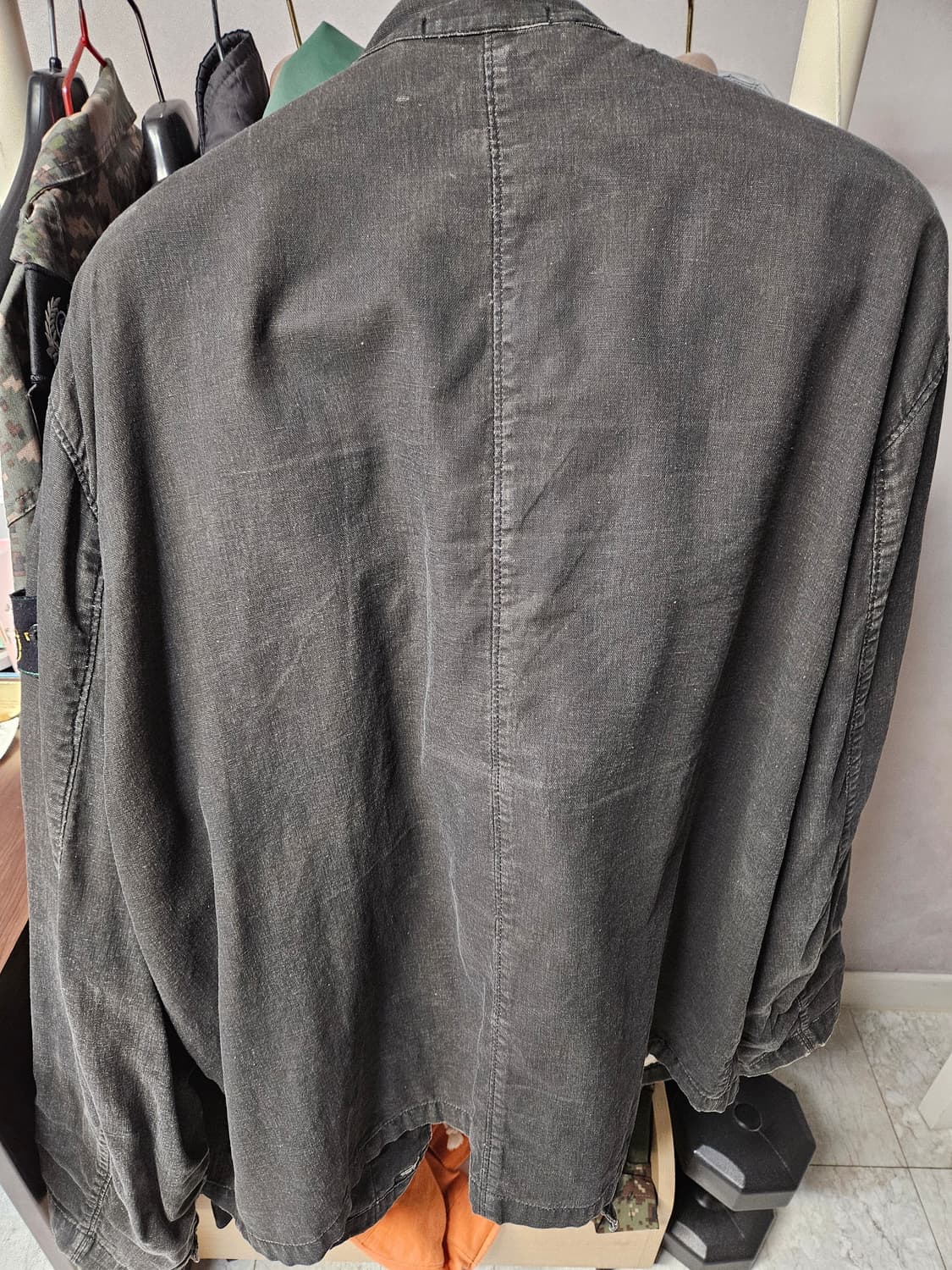 (xxl) 스톤아일랜드 그린 엣지 와펜 파카 90s 상품이미지2