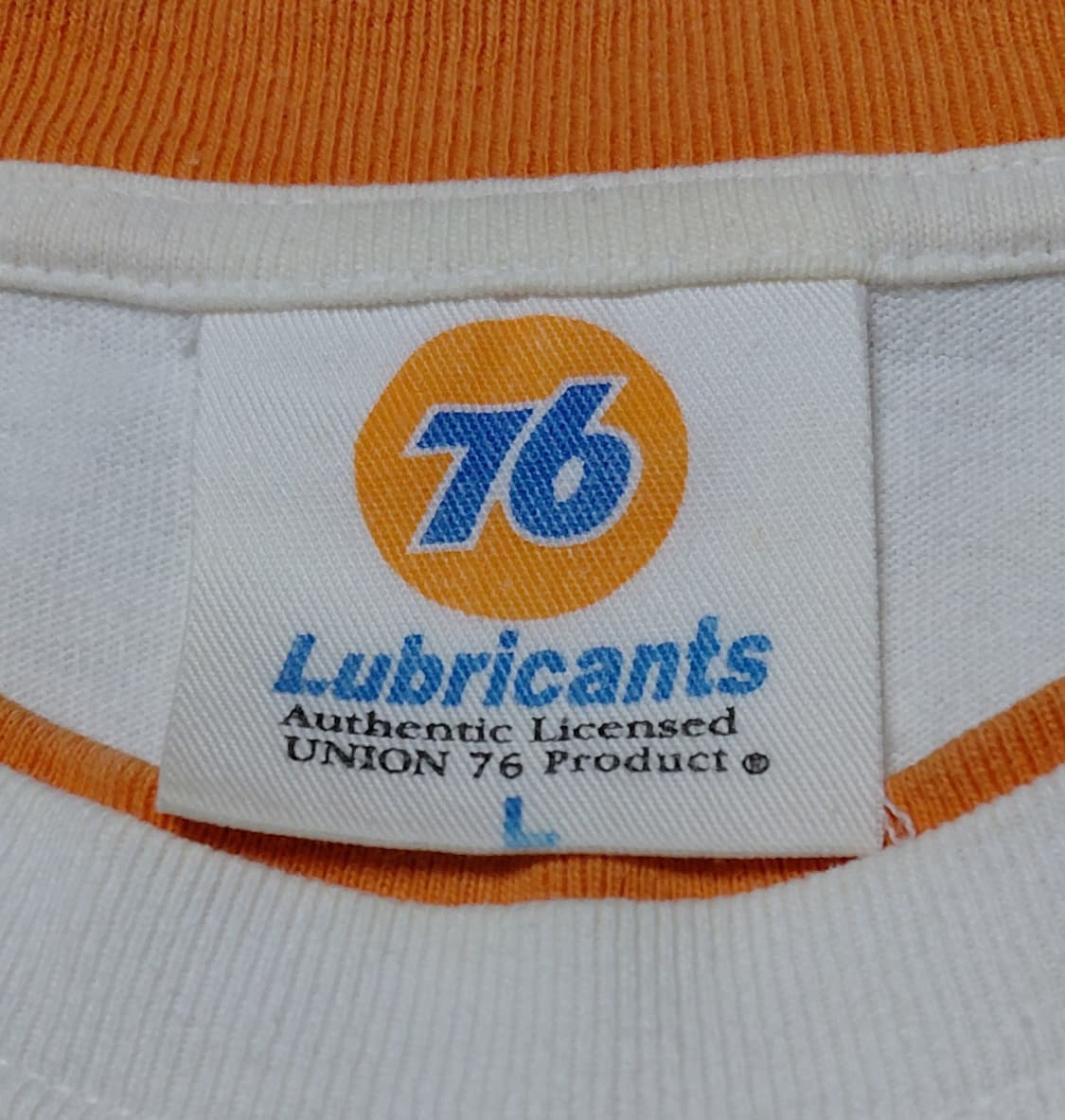 [L] 76 Lubricants 유니온 76 엔진오일 그래픽 빈티지 티 상품이미지5