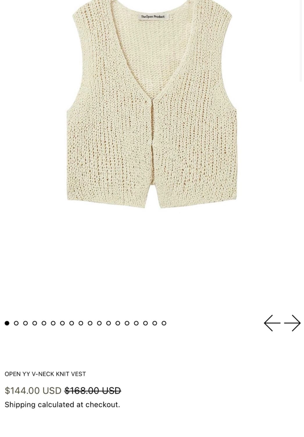 OPEN YY 니트 베스트 (The Open Product) 상품이미지2