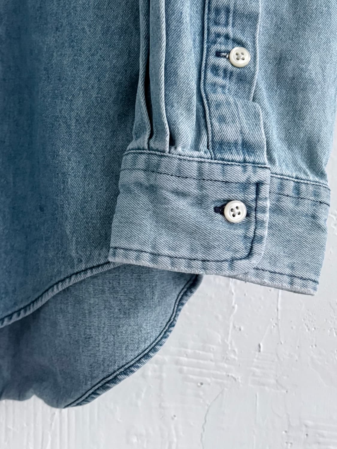 Polo 폴로 랄프로렌 90s 데님 오버사이즈 셔츠 상품이미지5