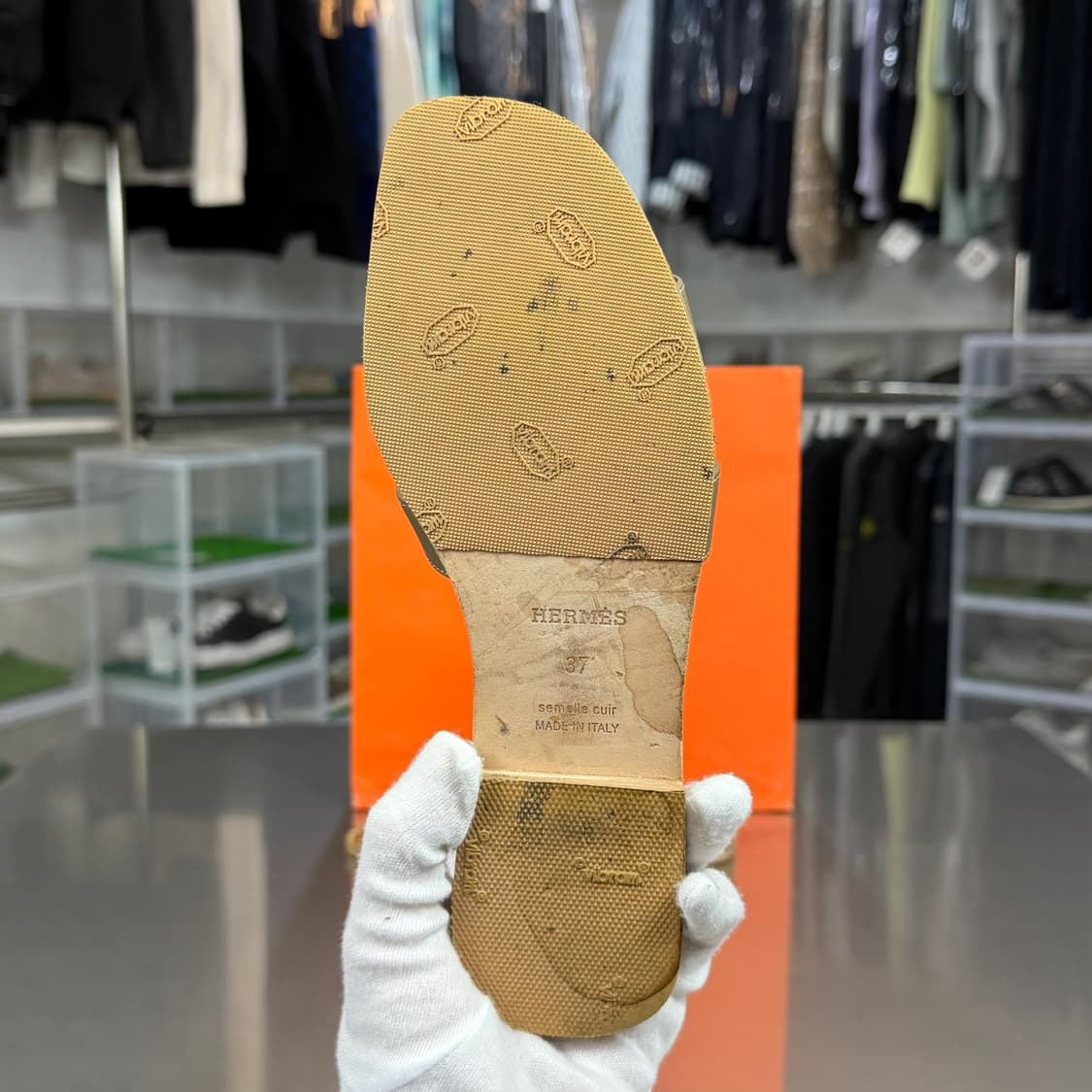 [리오브] 에르메스 오란 샌들 슬리퍼 상품이미지4