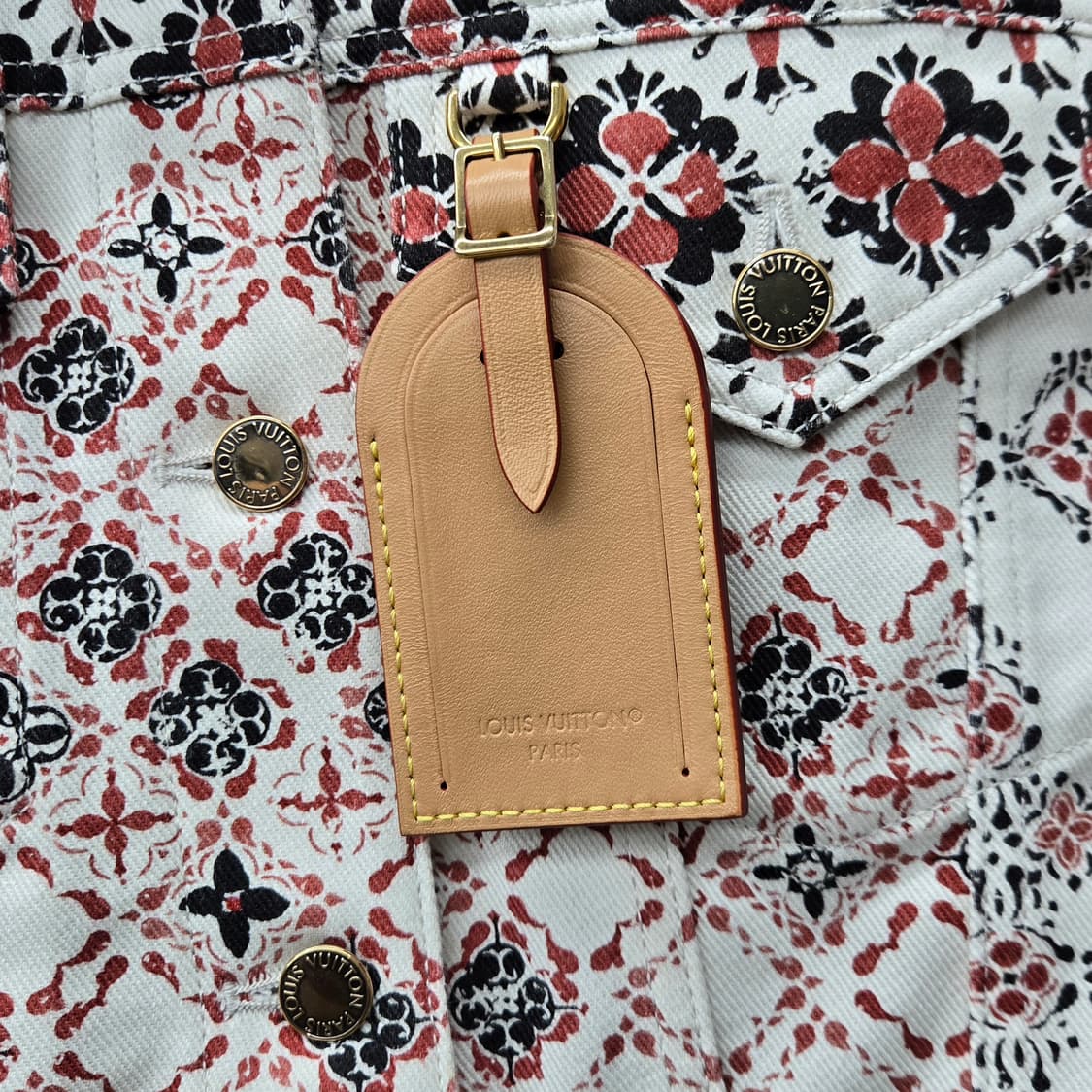 백화점판 / 루이비통 LV 플로랄 모노그램 데님 자켓 36 상품이미지3