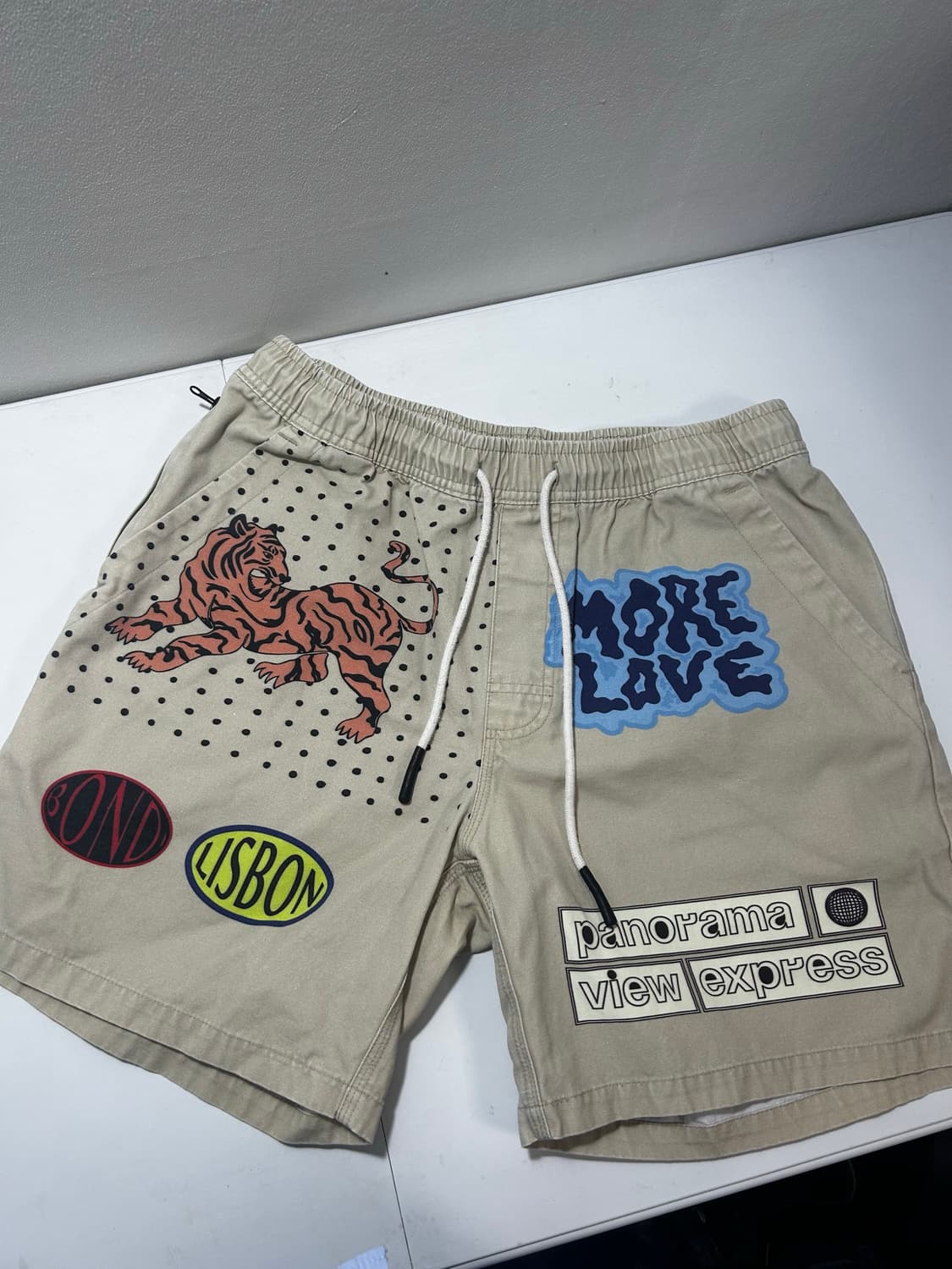 OAS Tiger Love Canvas 숏팬츠 상품이미지1