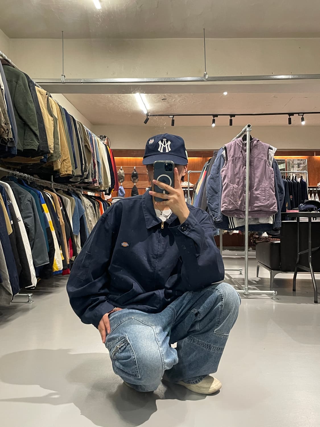 디키즈 워크 자켓 (Navy)   상품이미지3