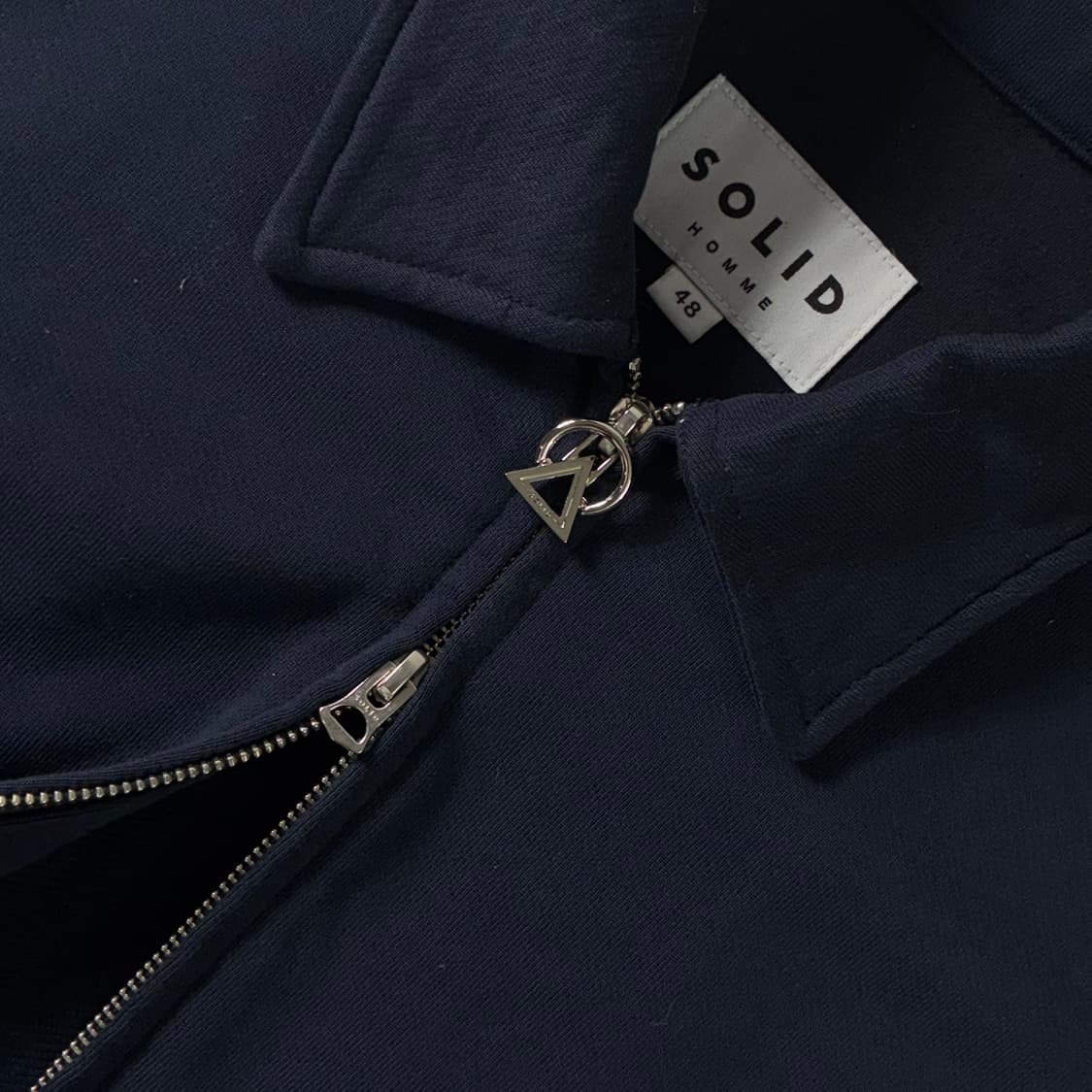 Solid homme  솔리드옴므 코튼 네이비 블루종 자켓  상품이미지5