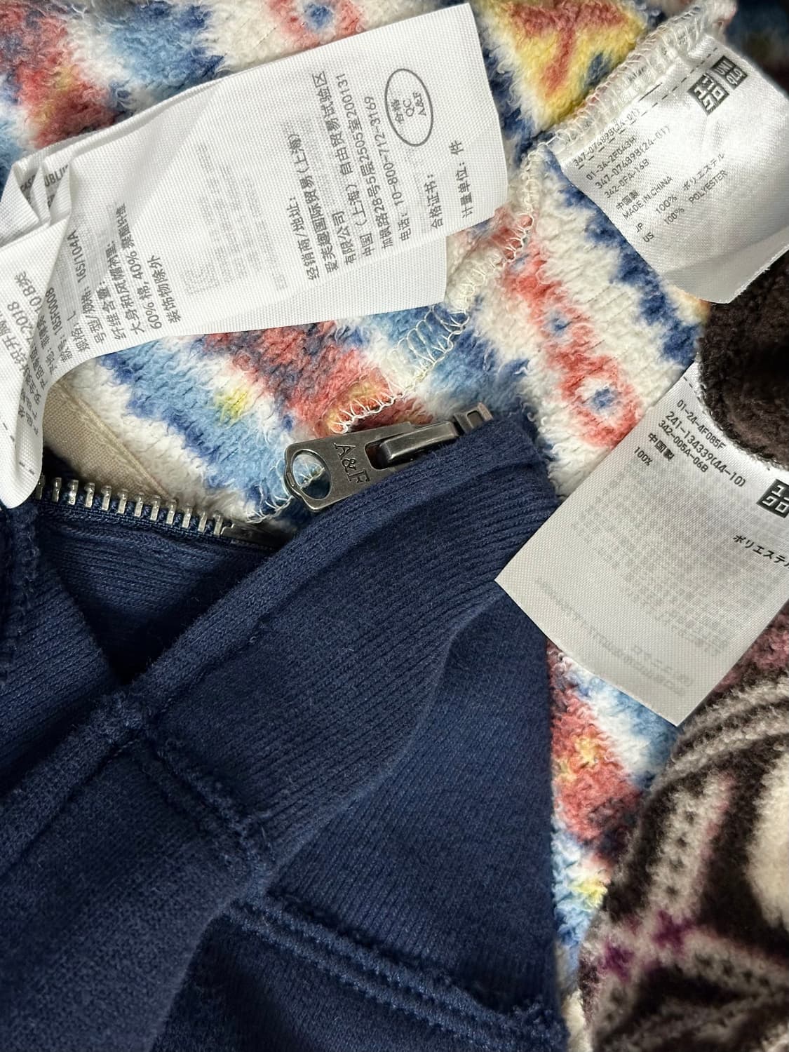 아베크롬비 후드집업, 노르딕플리스집업 상품이미지8