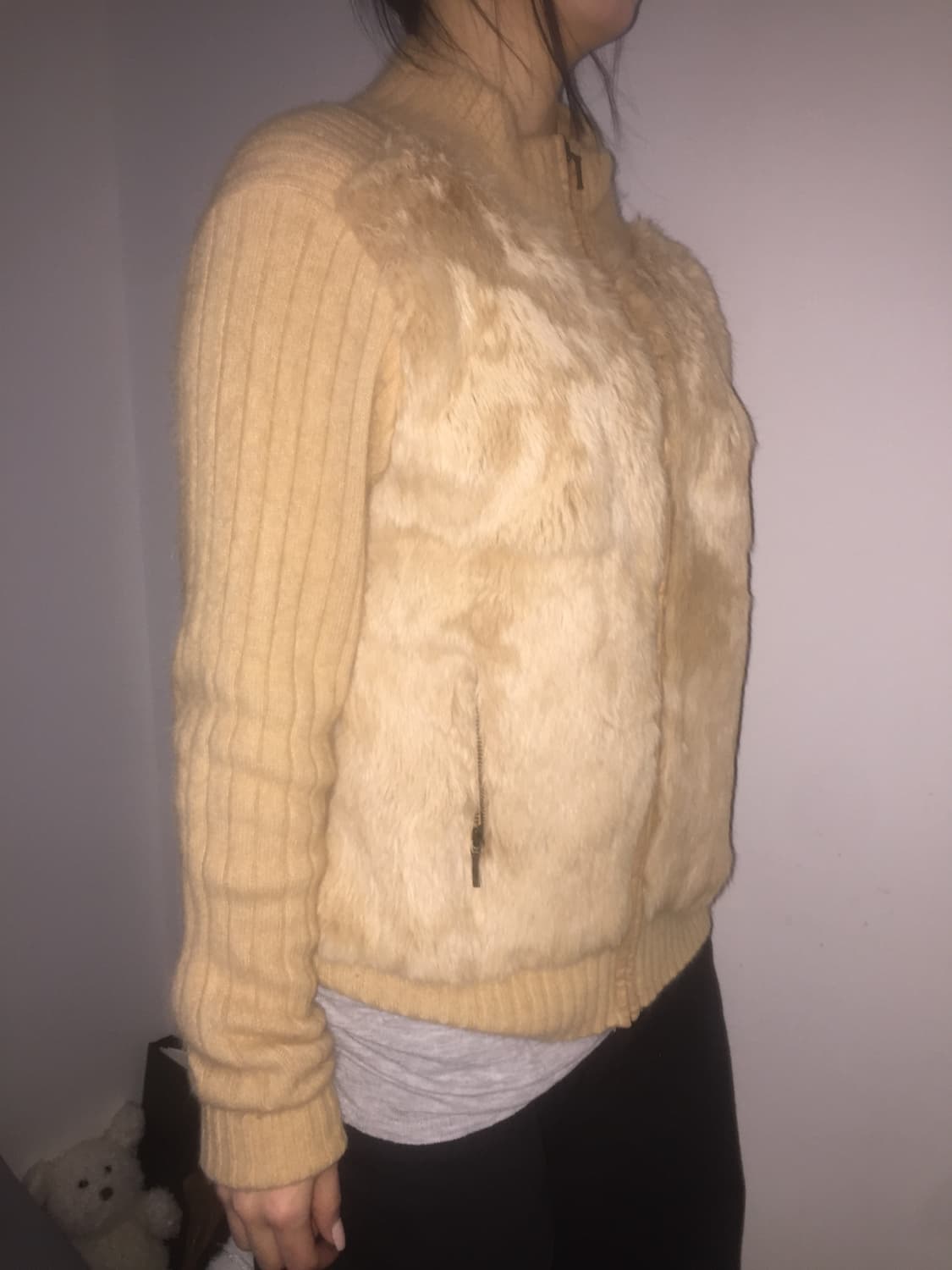 빈티지 퍼 아우터 상품이미지2