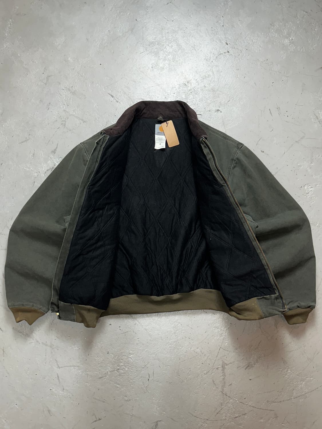 00's OG 칼하트 J14 산타페 칼하트 디트로이트 모스그린 상품이미지7