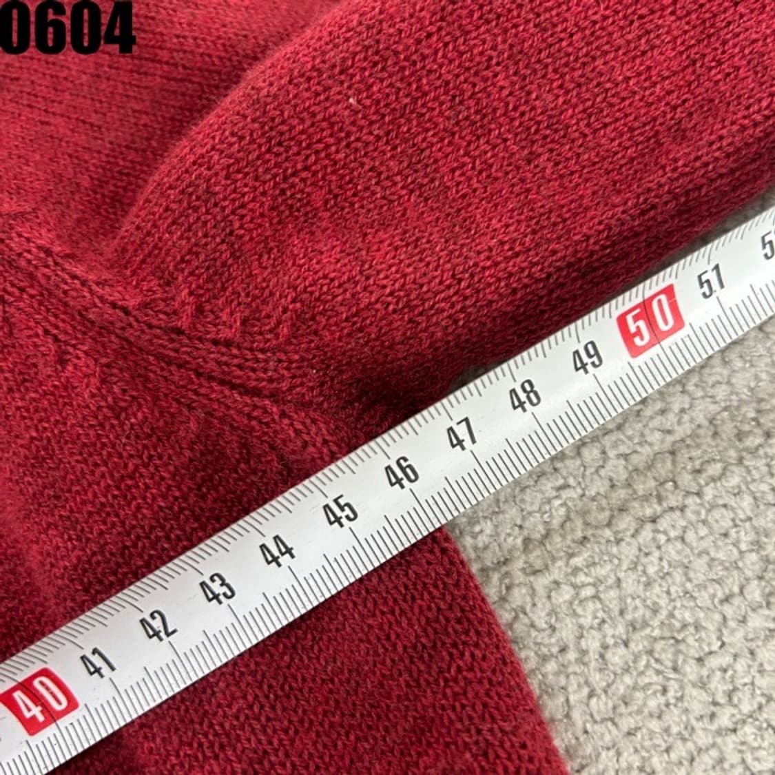 타미힐피거 레드 가디건집업 상품이미지4