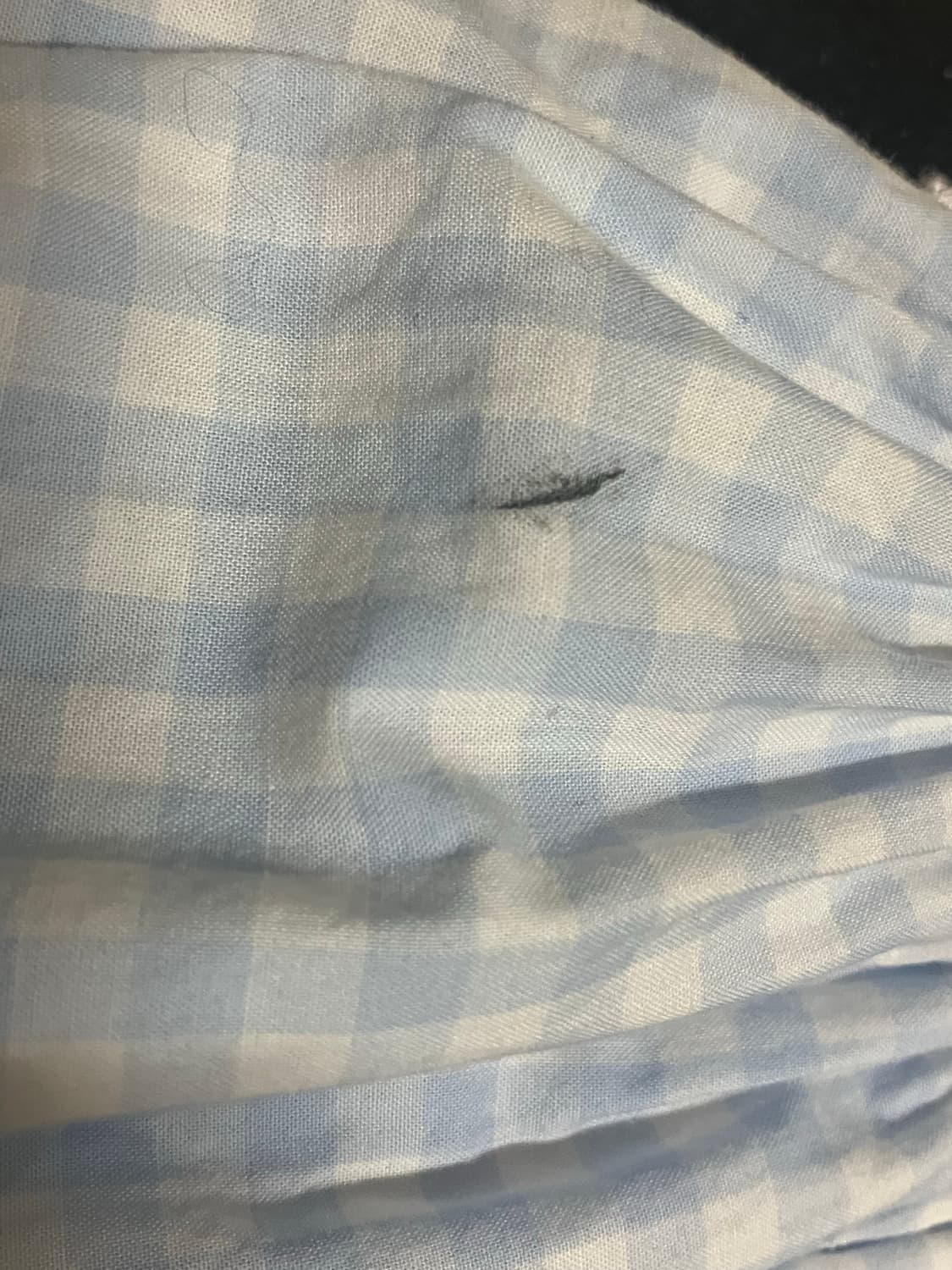 폴로 랄프로렌 블루 깅엄 체크 원피스 상품이미지3