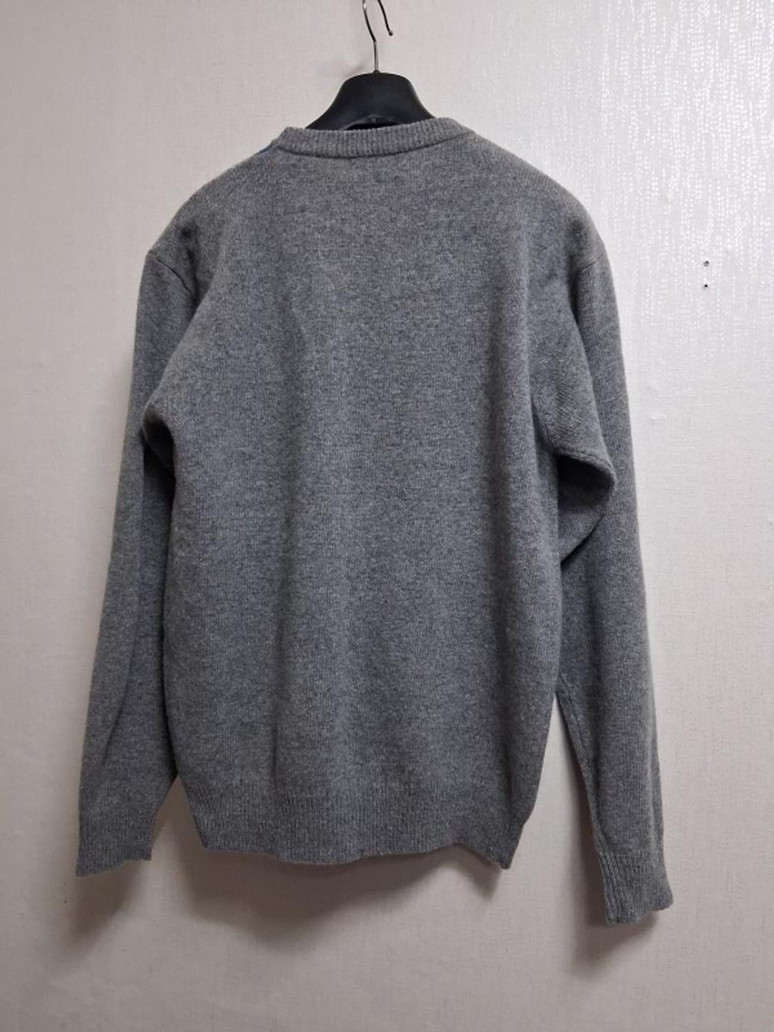 일본빈티지 Pal Casual 남성 순모 울 아가일울니트남성100  L  상품이미지2