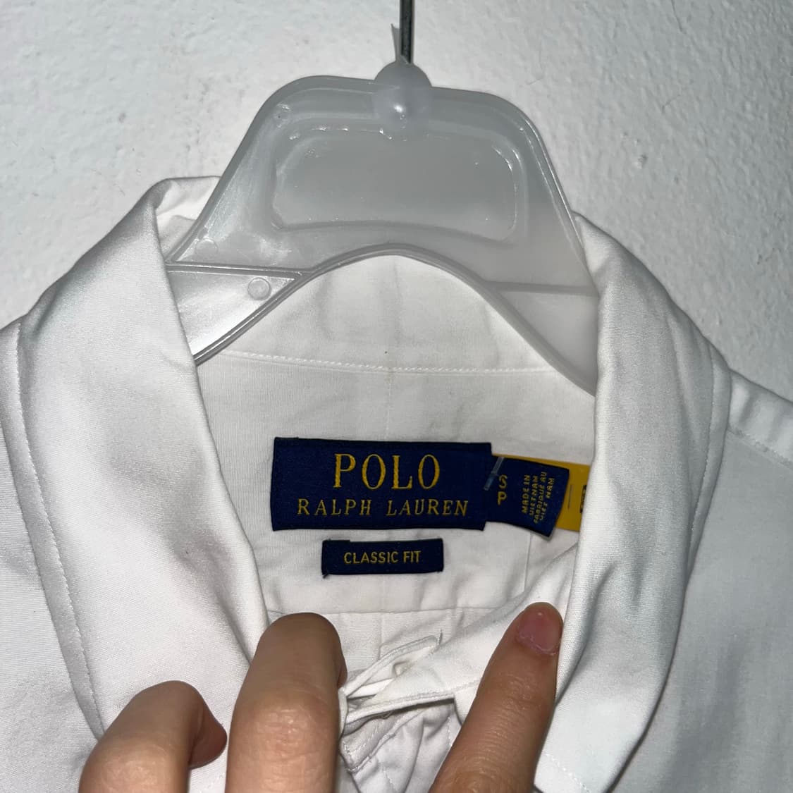  Polo Ralph Lauren Navy Pony White Shirt 상품이미지5