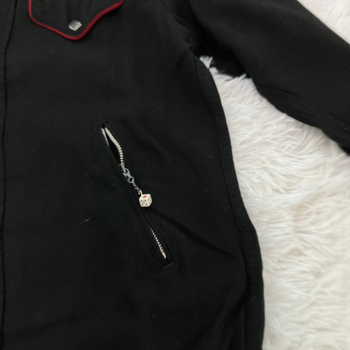 빈티지 히스테리 글래머 스컬 버튼셔츠 y2k 스트릿 갸루 펑키 일본빈티지 상품이미지10