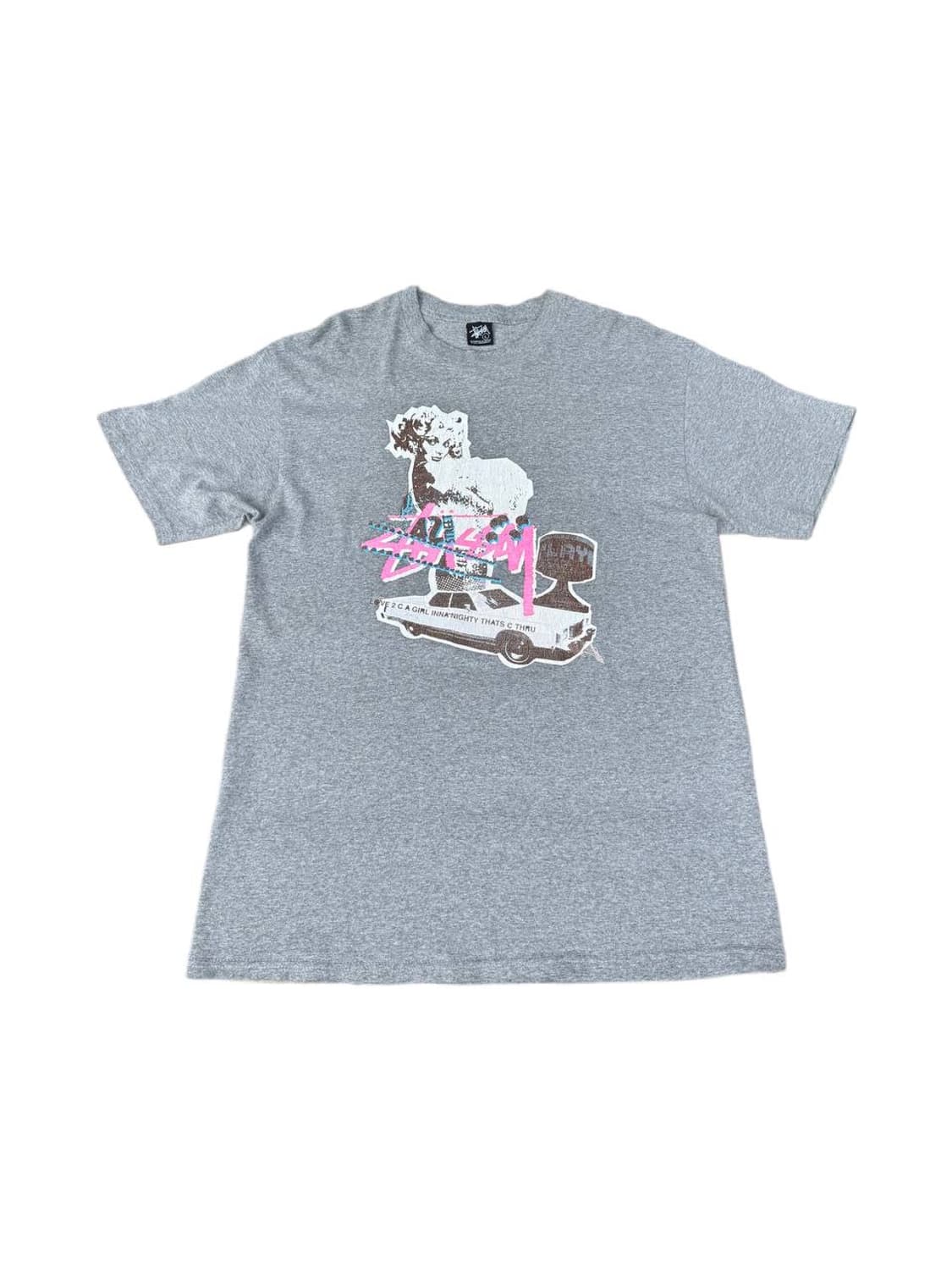 Late 00s 스투시 마릴린 먼로 패러디 그래픽 티셔츠 상품이미지1