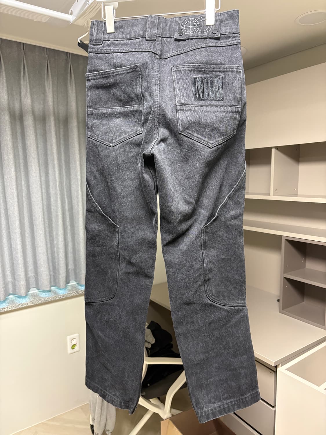 [S] 플라스틱프로덕트 MPa CALF POCKET PANTS (블랙) 상품이미지3