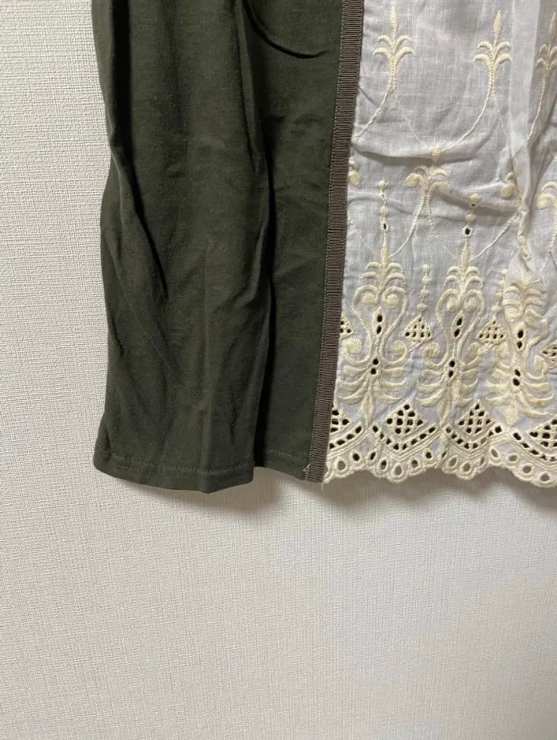 일본 빈티지 모리걸 하구미 레이스 바선생 원피스 상품이미지2