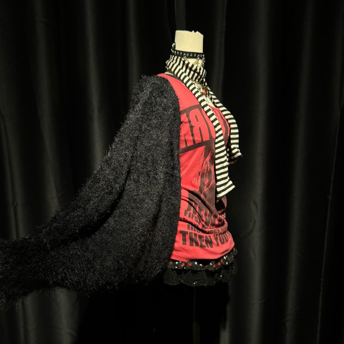 LIP SERVICE 앙고라 볼레로 상품이미지2