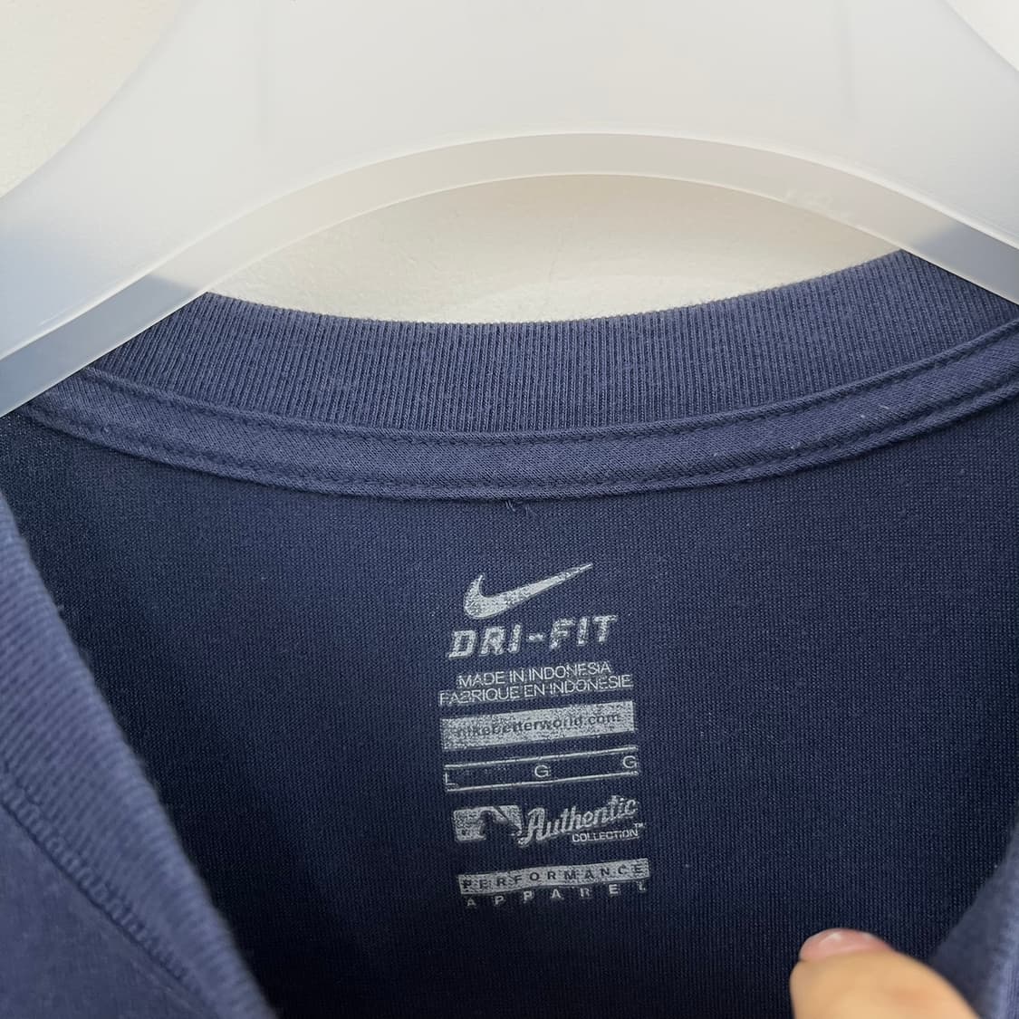 나이키 보스턴 레드삭스 네이비 반팔 티셔츠 상품이미지7