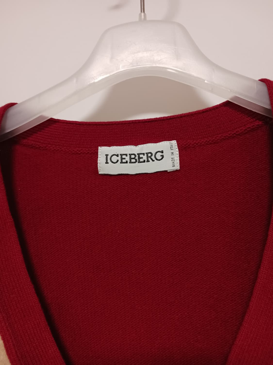 ICE BBERG 그래픽 울니트가디건 상품이미지2