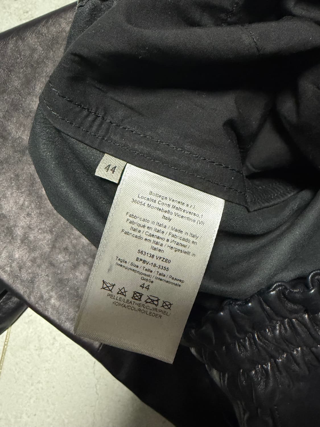 Bottega Veneta 레더 조거 팬츠 상품이미지3