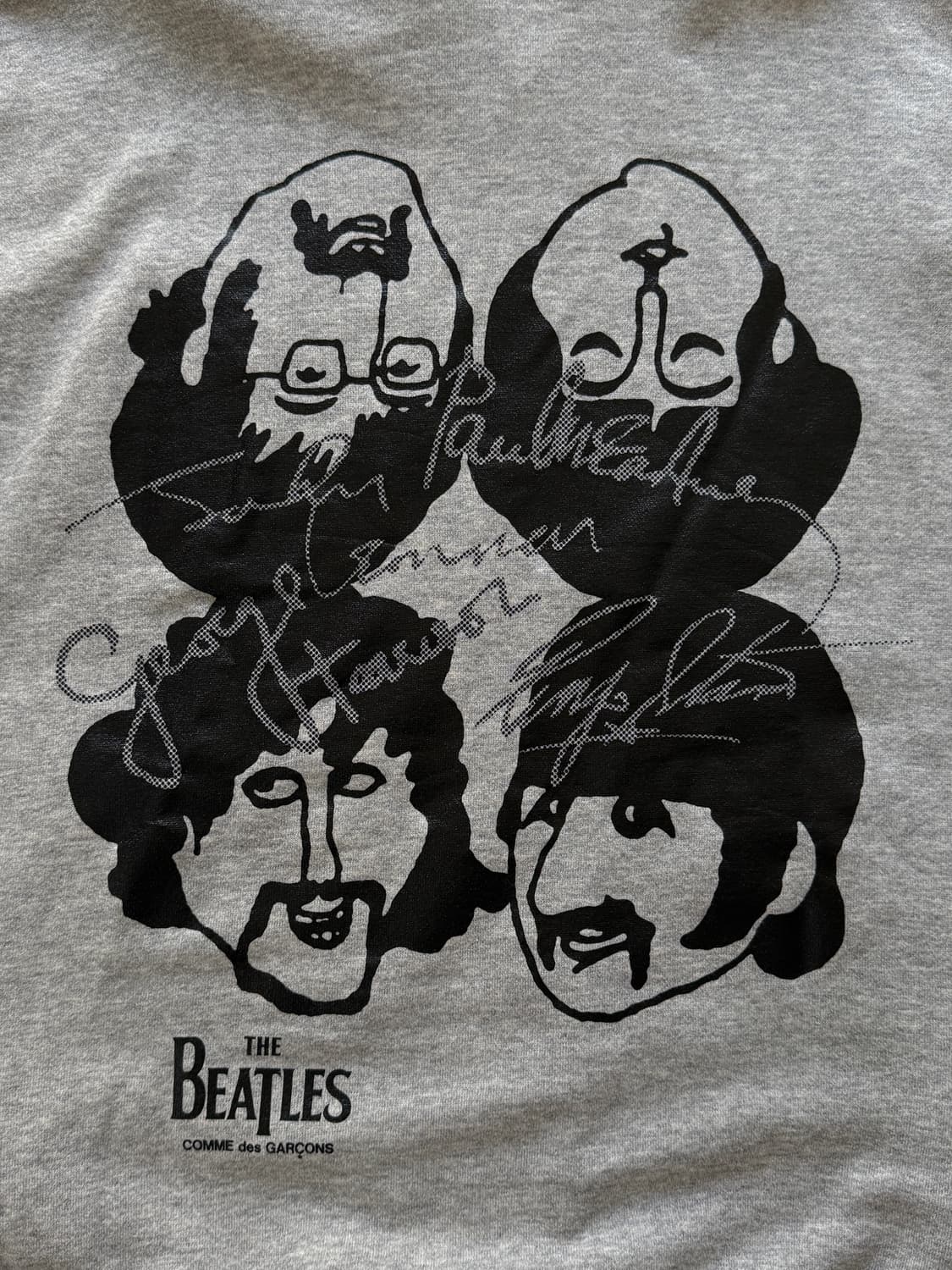 꼼데가르송 x 비틀즈 후드집업 - L size(100) 상품이미지5