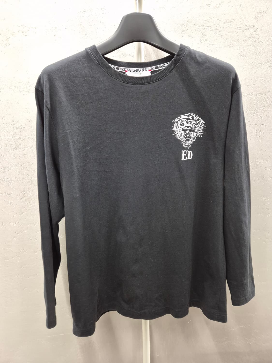 ED HARDY 블랙 타이거 롱슬리브 XS 상품이미지2