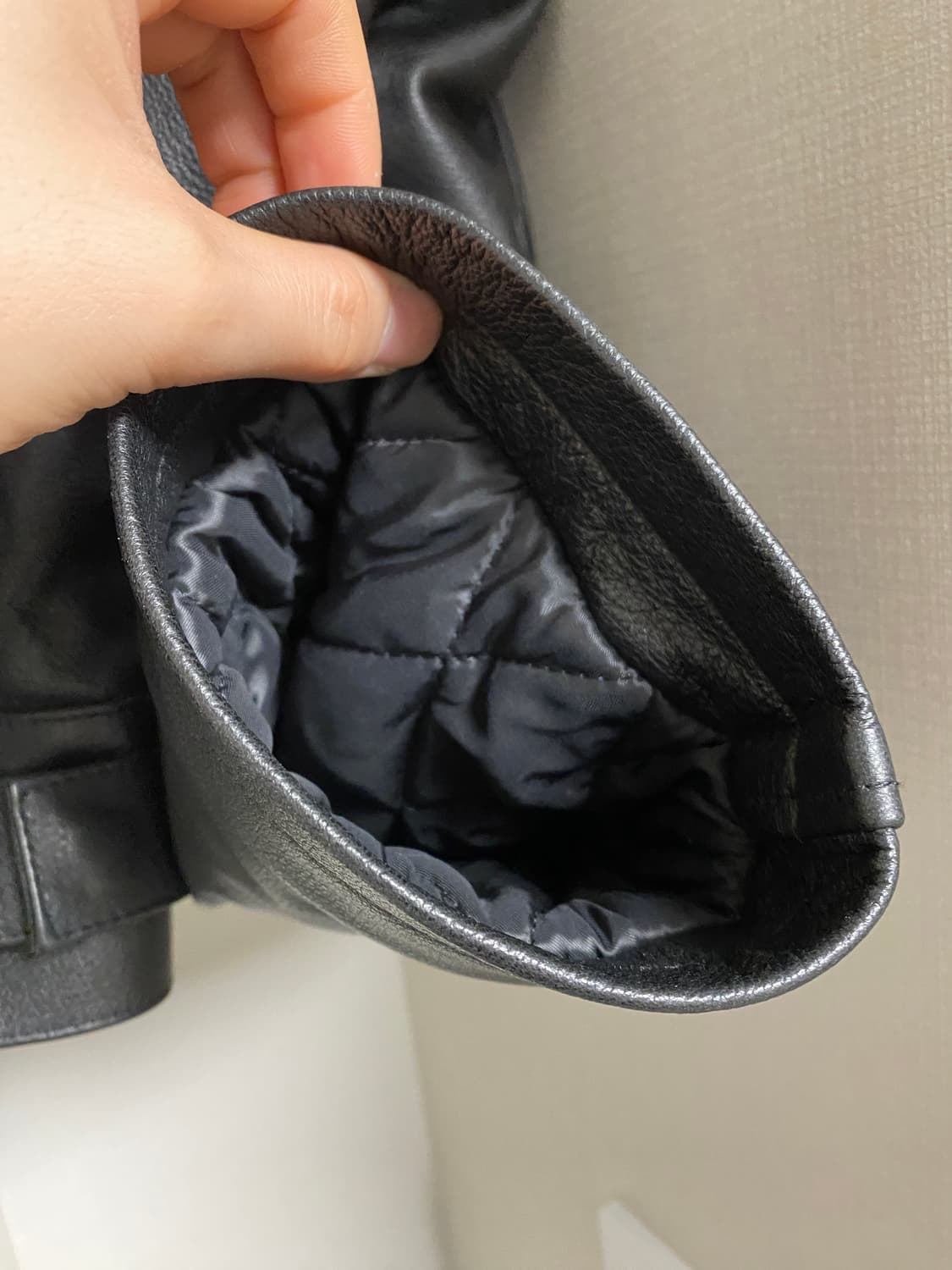 선데이오프클럽 소가죽자켓 사이즈1 상품이미지7