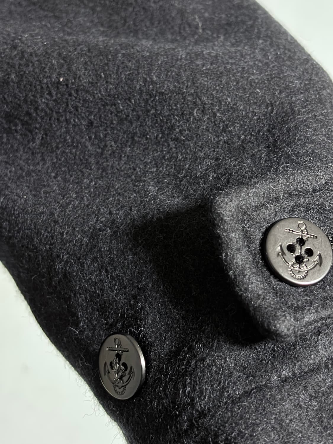 꼼데가르송 옴므 피코트 상품이미지4