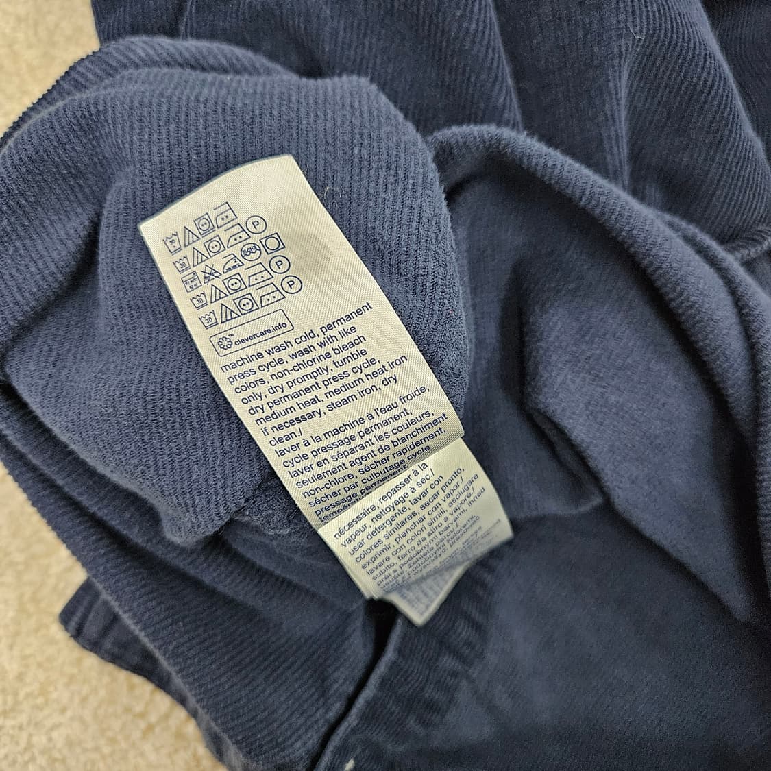 [M] 타미진스 코듀로이 데님 남방 셔츠 1027JM2 상품이미지4