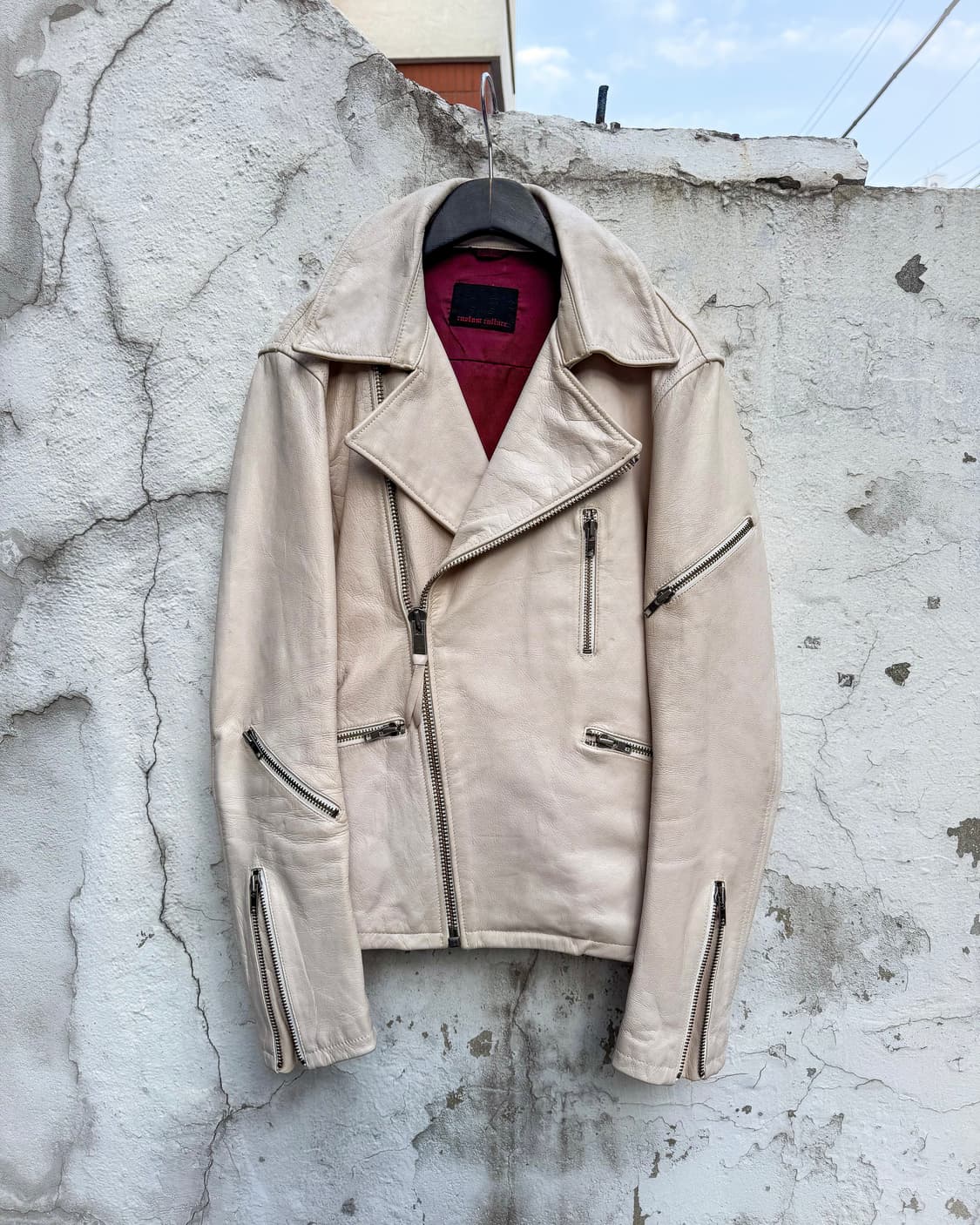 CUSTOM CULTURE – White Goat Skin Rider J 상품이미지5