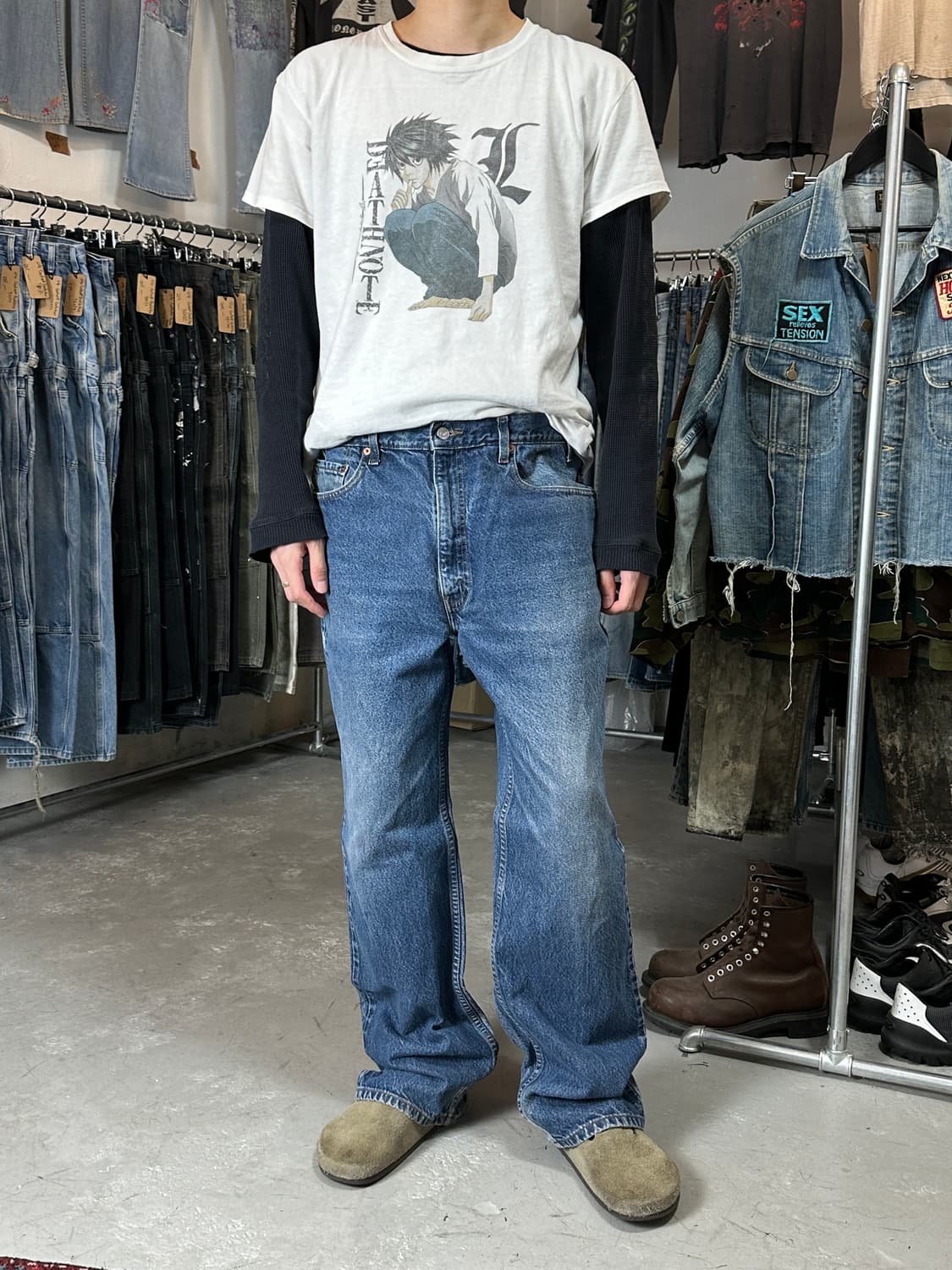 90's 빈티지 리바이스 517 부츠컷 상품이미지2