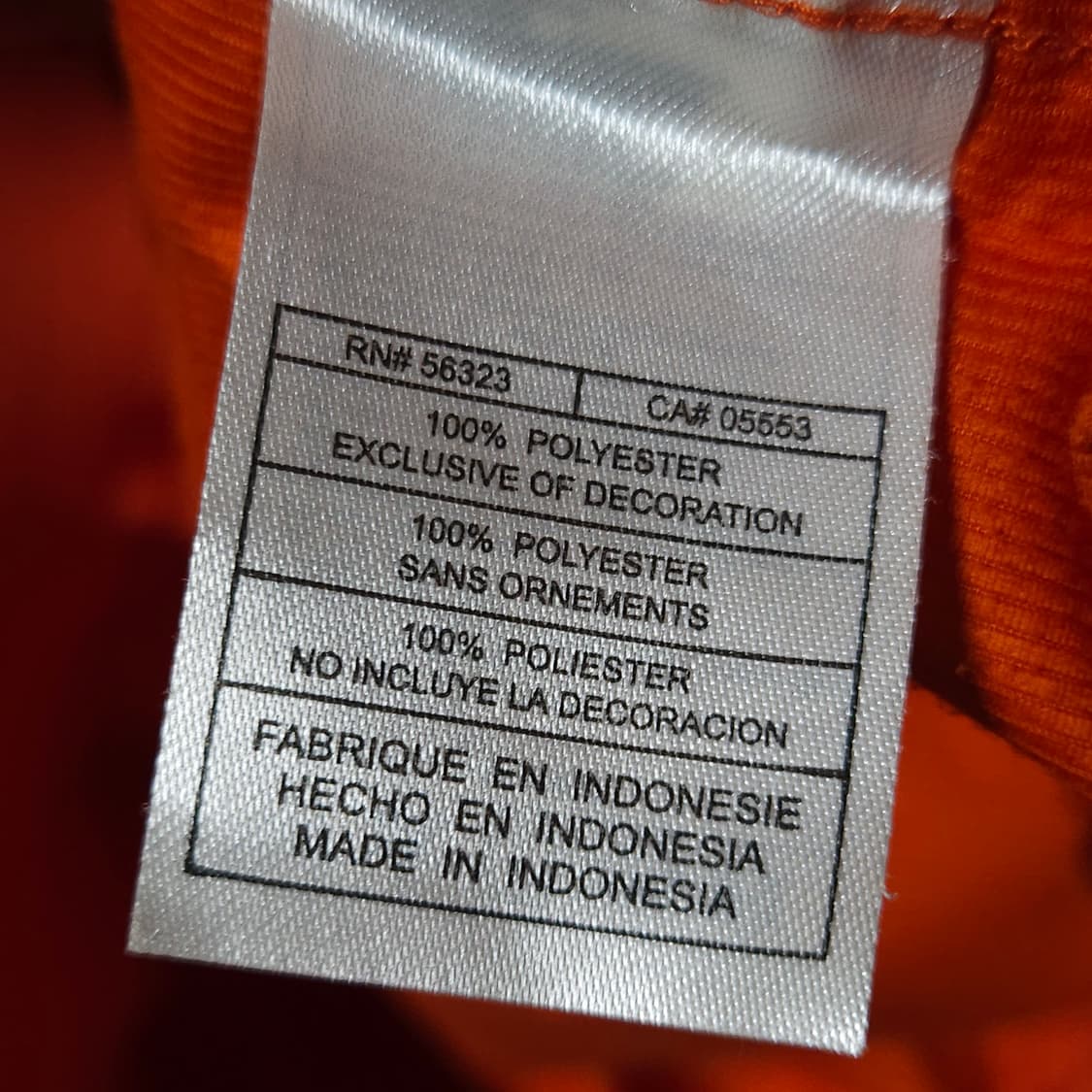 L ) 레어템 나이키 올드스쿨 클렘슨 아노락 바람막이 상품이미지5