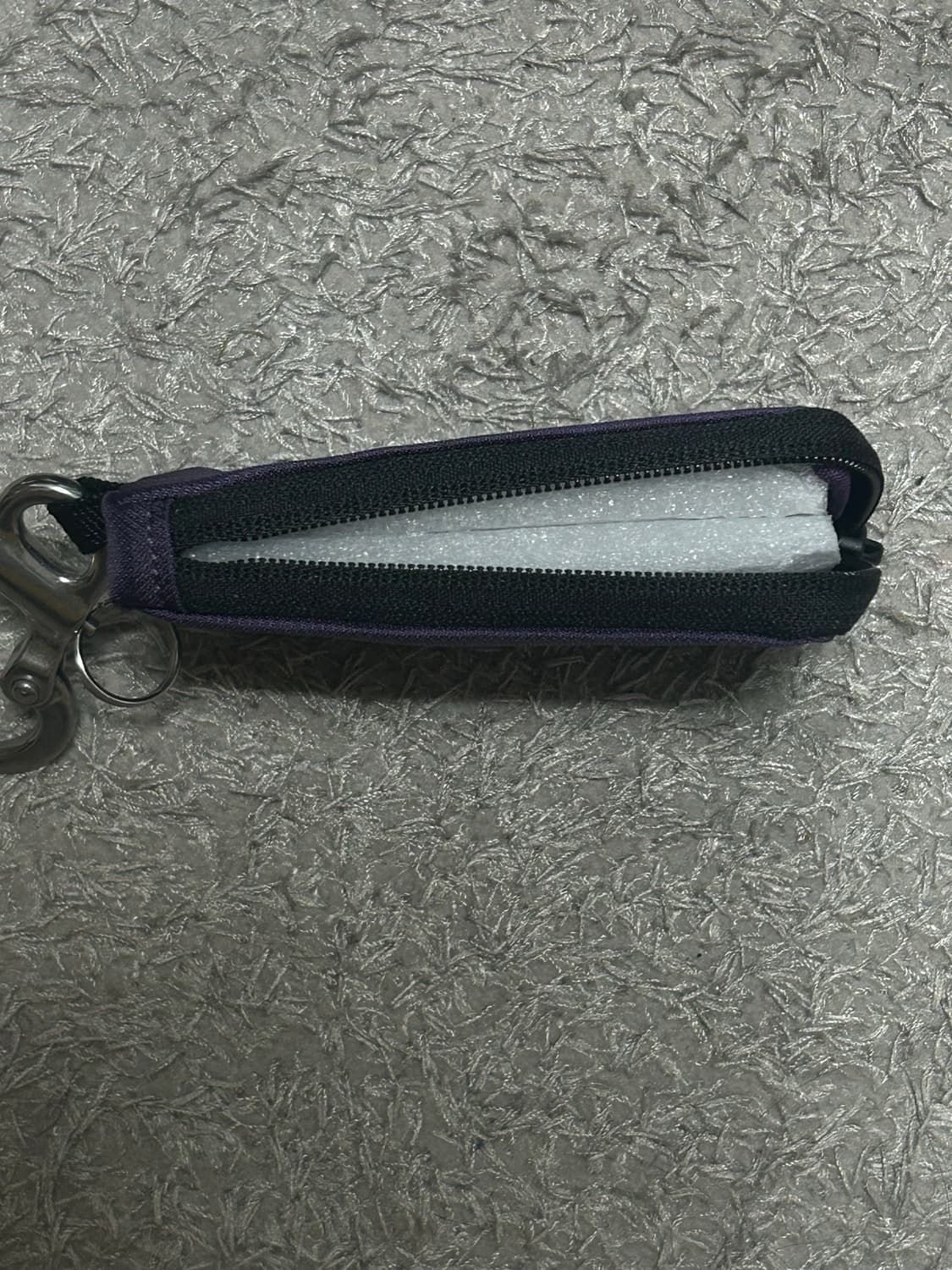 미스치프 롬버스 카라비너 파우치 퍼플 상품이미지3