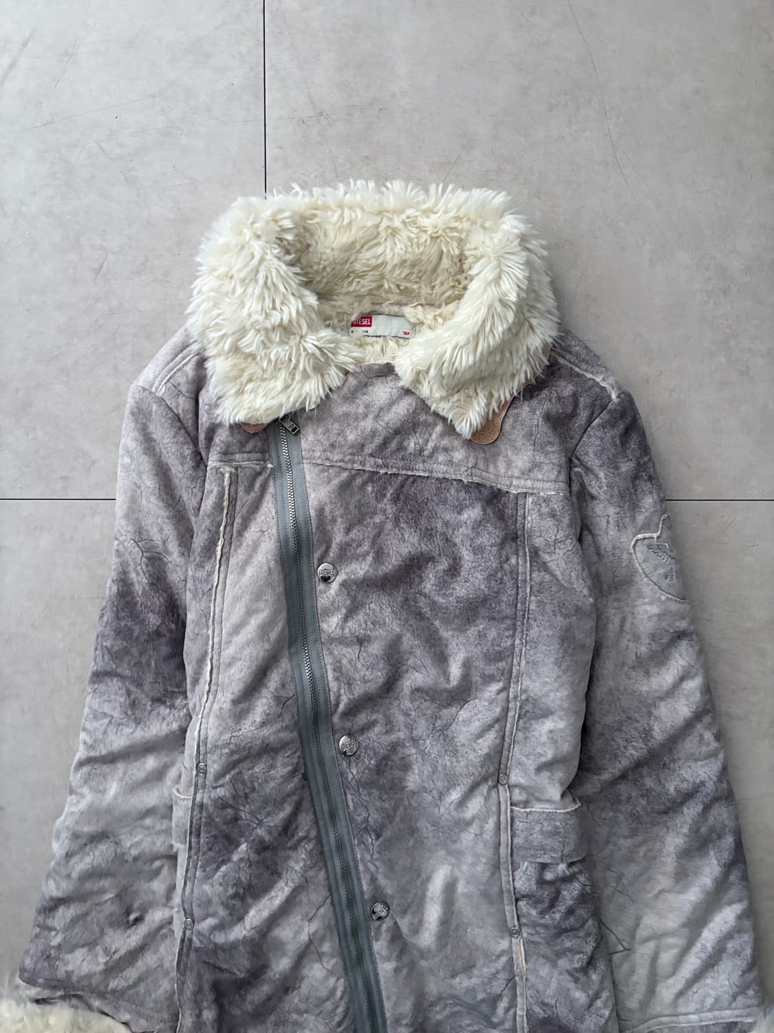 디젤 Y2k 퍼 코트 상품이미지3