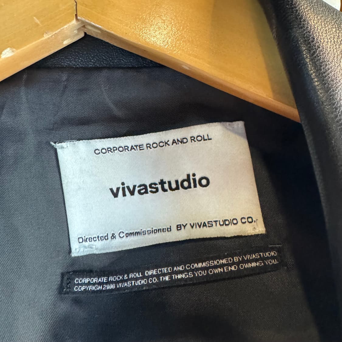 비바 스튜디오 레더자켓 상품이미지6