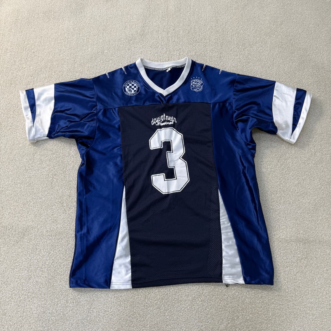 실측확인 빈티지 넘버 풋볼 탑0225T1 상품이미지1