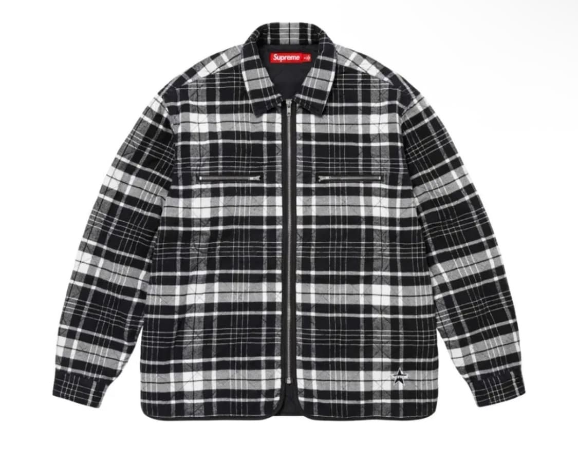슈프림 집업 셔츠 XL 상품이미지1