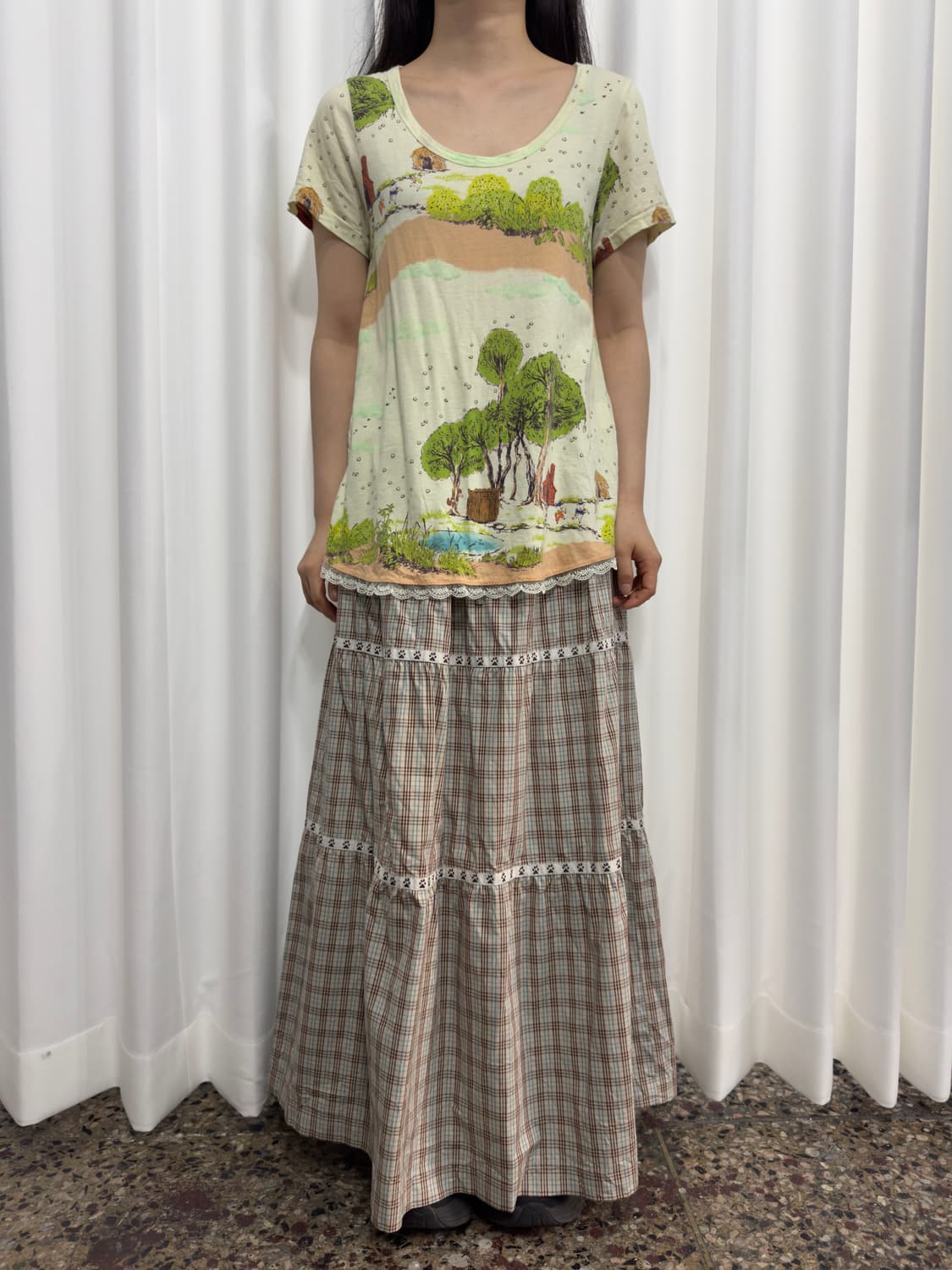 mori banding skirt 상품이미지1