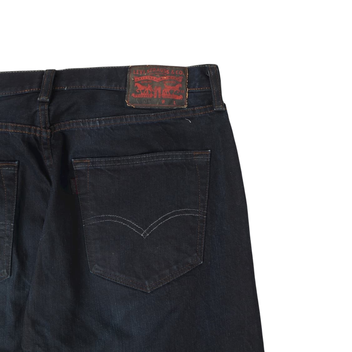 리바이스 501 워시드 데님팬츠 상품이미지6