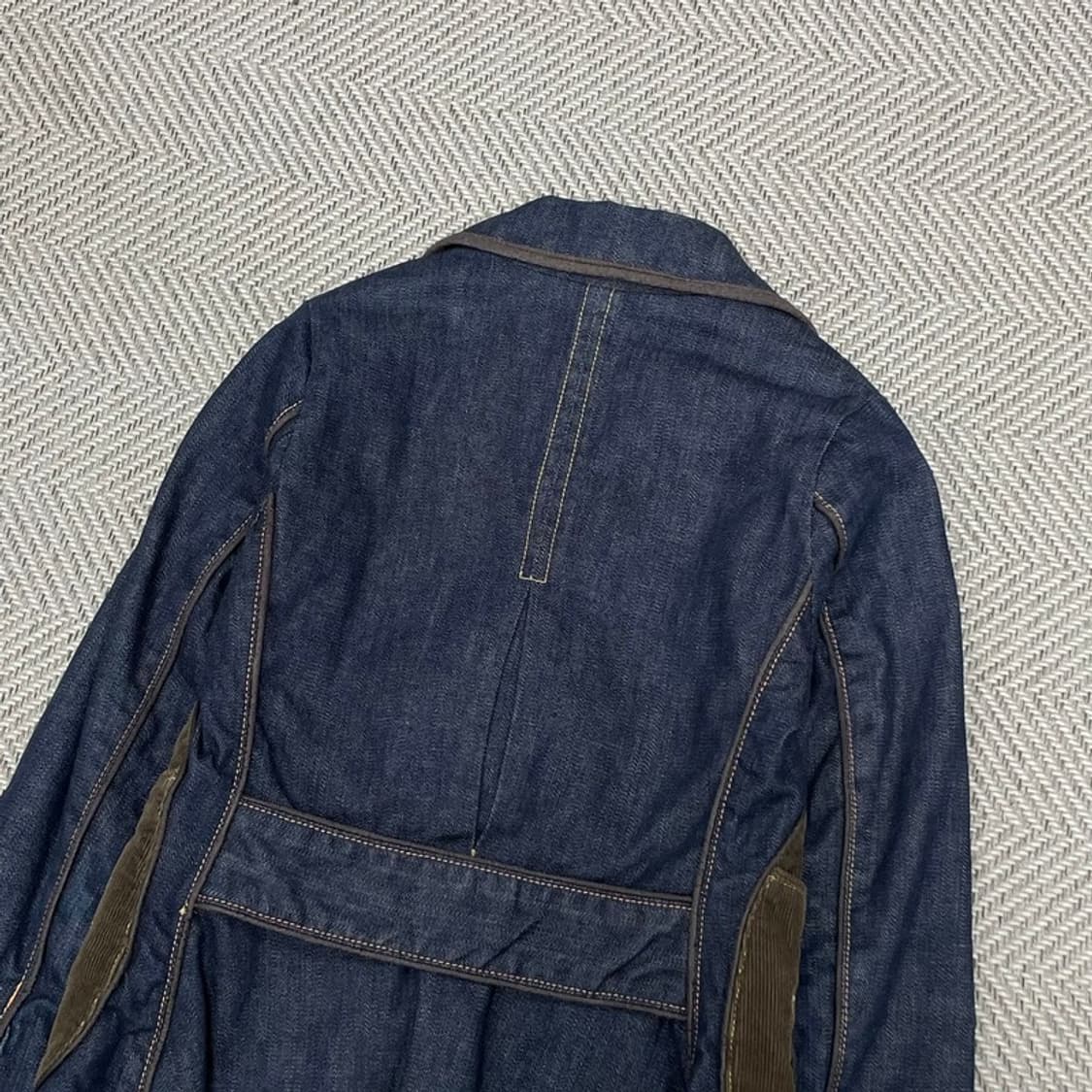 에스크 y2k 코듀로이 데님 자켓 v0114 상품이미지5