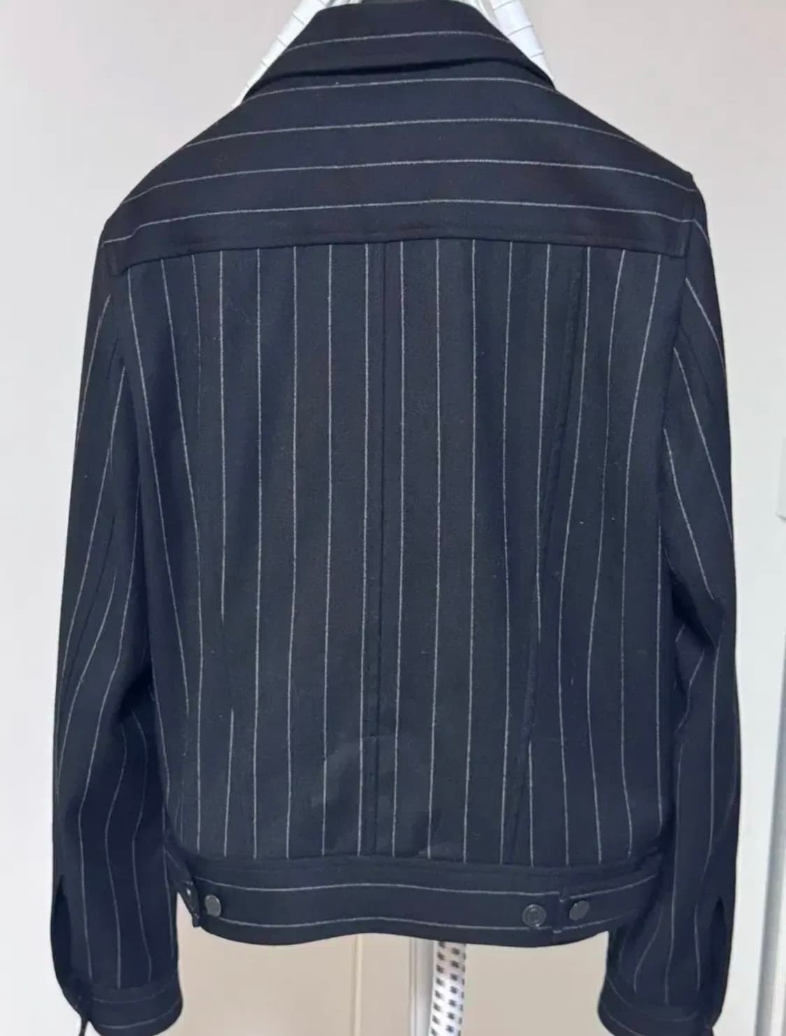 준지 핀 스트라이프 울 트러커 46 상품이미지4