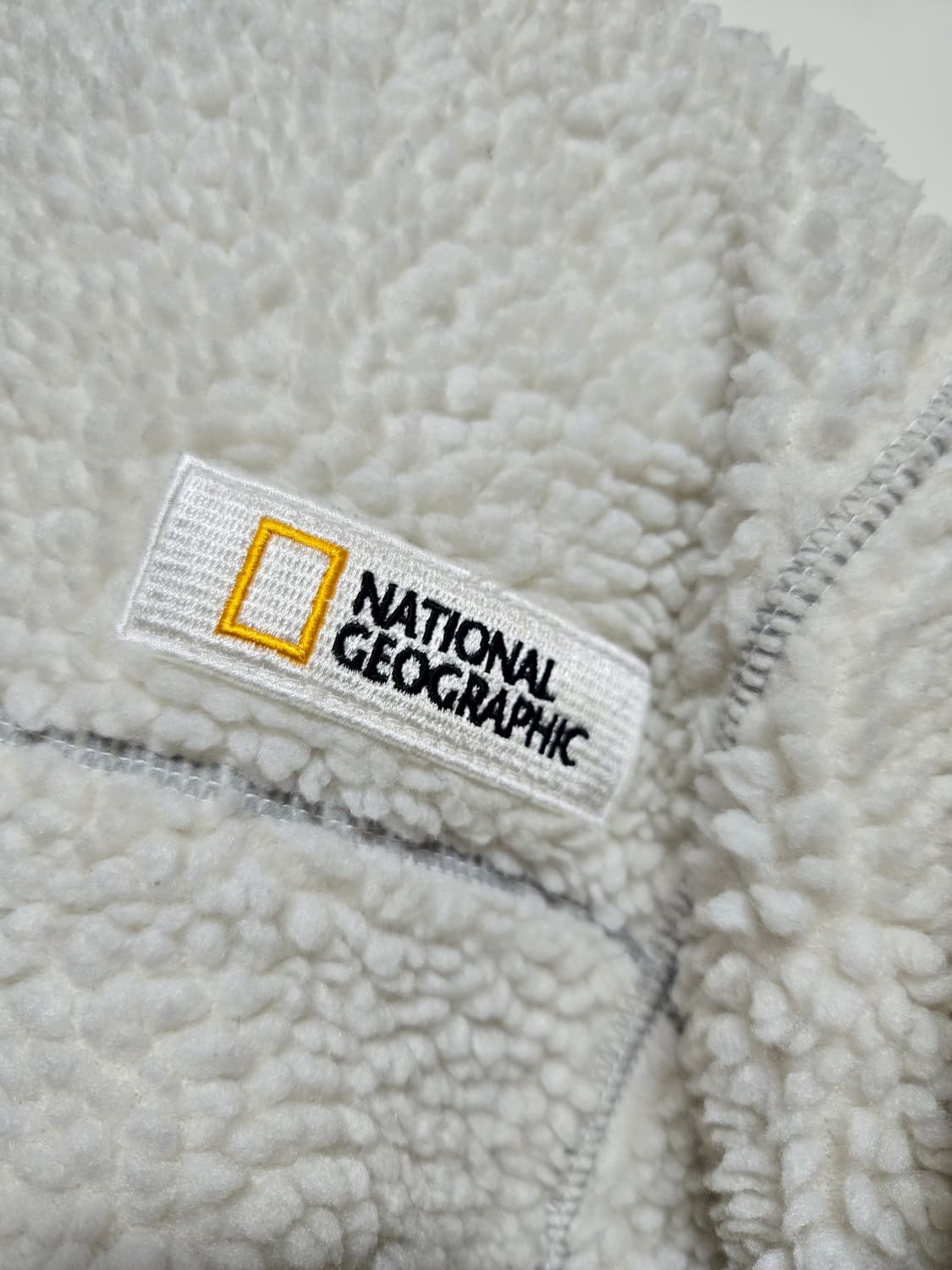 내셔널지오그래픽 남성 양털 뽀글이 집업 상품이미지6